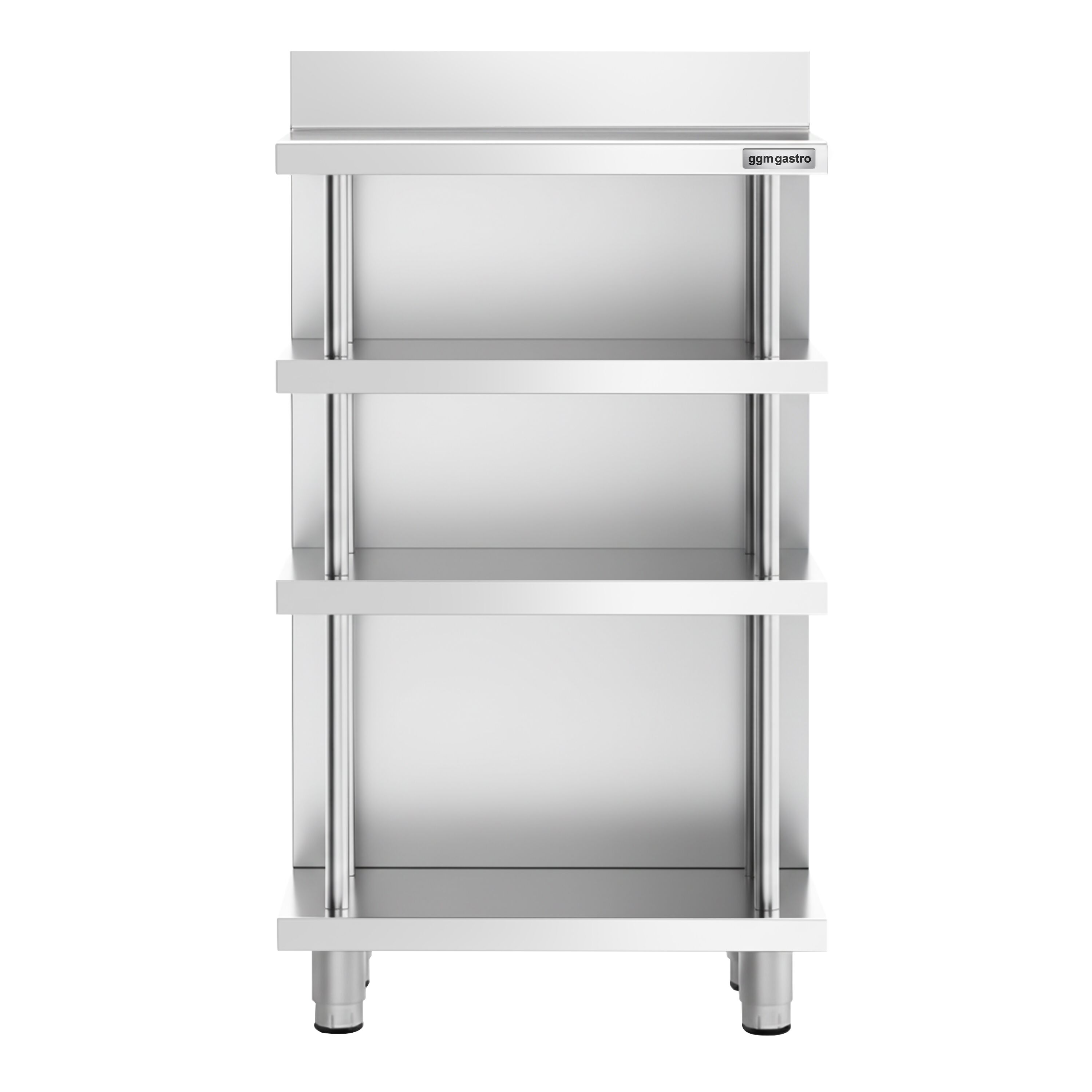 Table de travail de bar - Acier inoxydable - 600x600mm