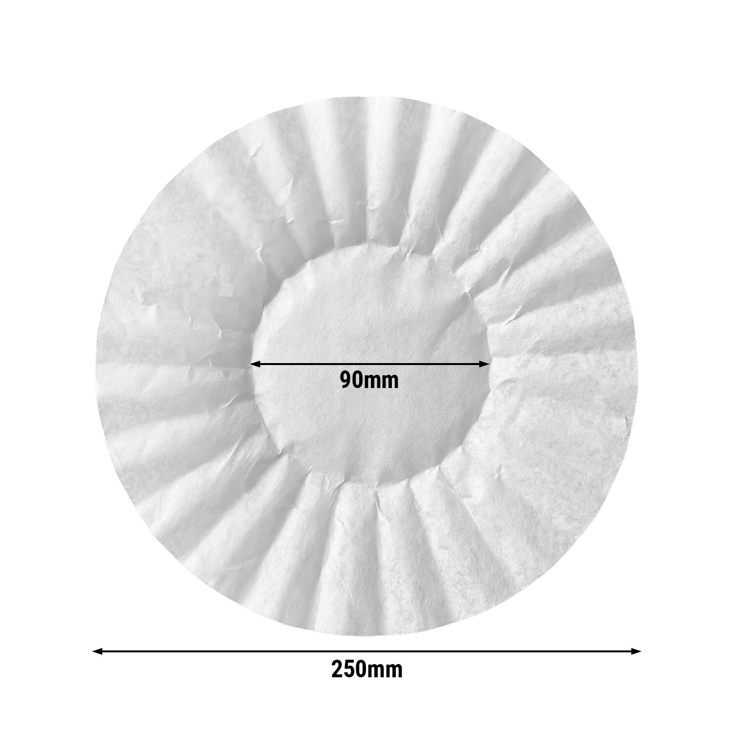 Papier filtre - 90mm