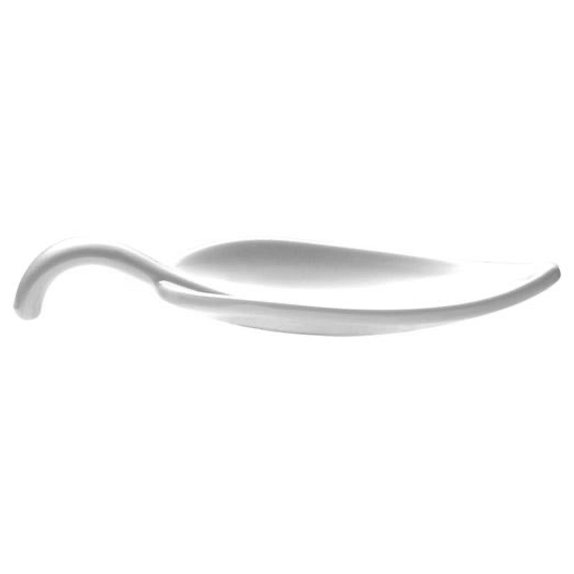 (50 pièces) Cuillères à finger food - LEAF - mélamine - longueur : 100 mm