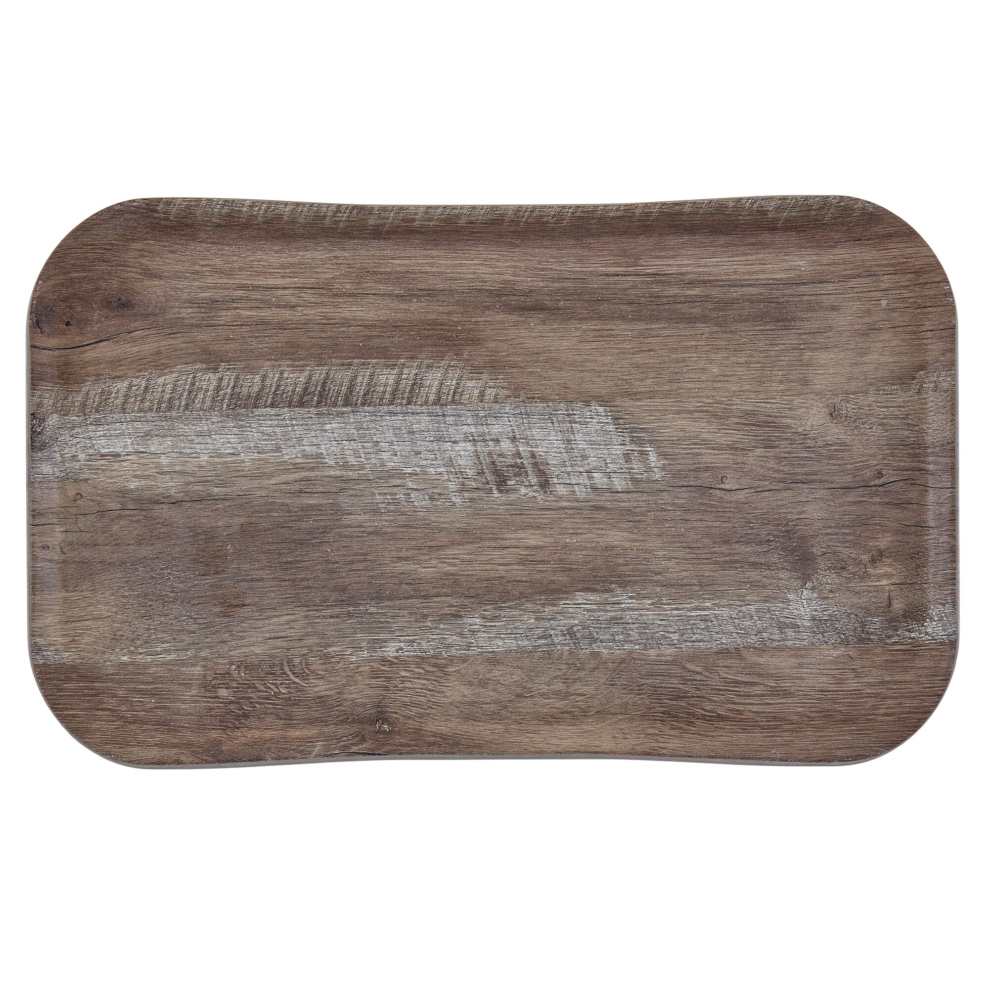 (12 Stück) CAMBRO | CENTURY™ - Fiberglas Tablett - GN 1/1 - Holzoptik Eiche dunkel - glatt