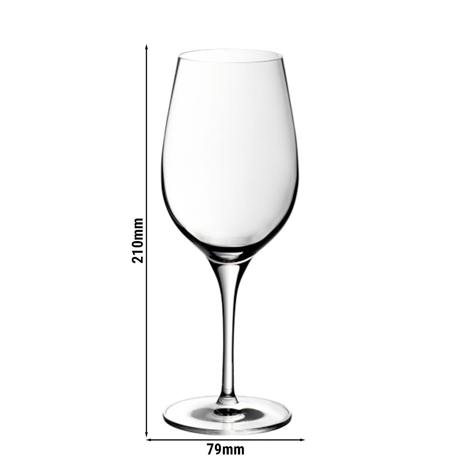 (6 pièces) WMF | SMART – Verre à vin blanc 02 – 387 ml – avec trait de jauge