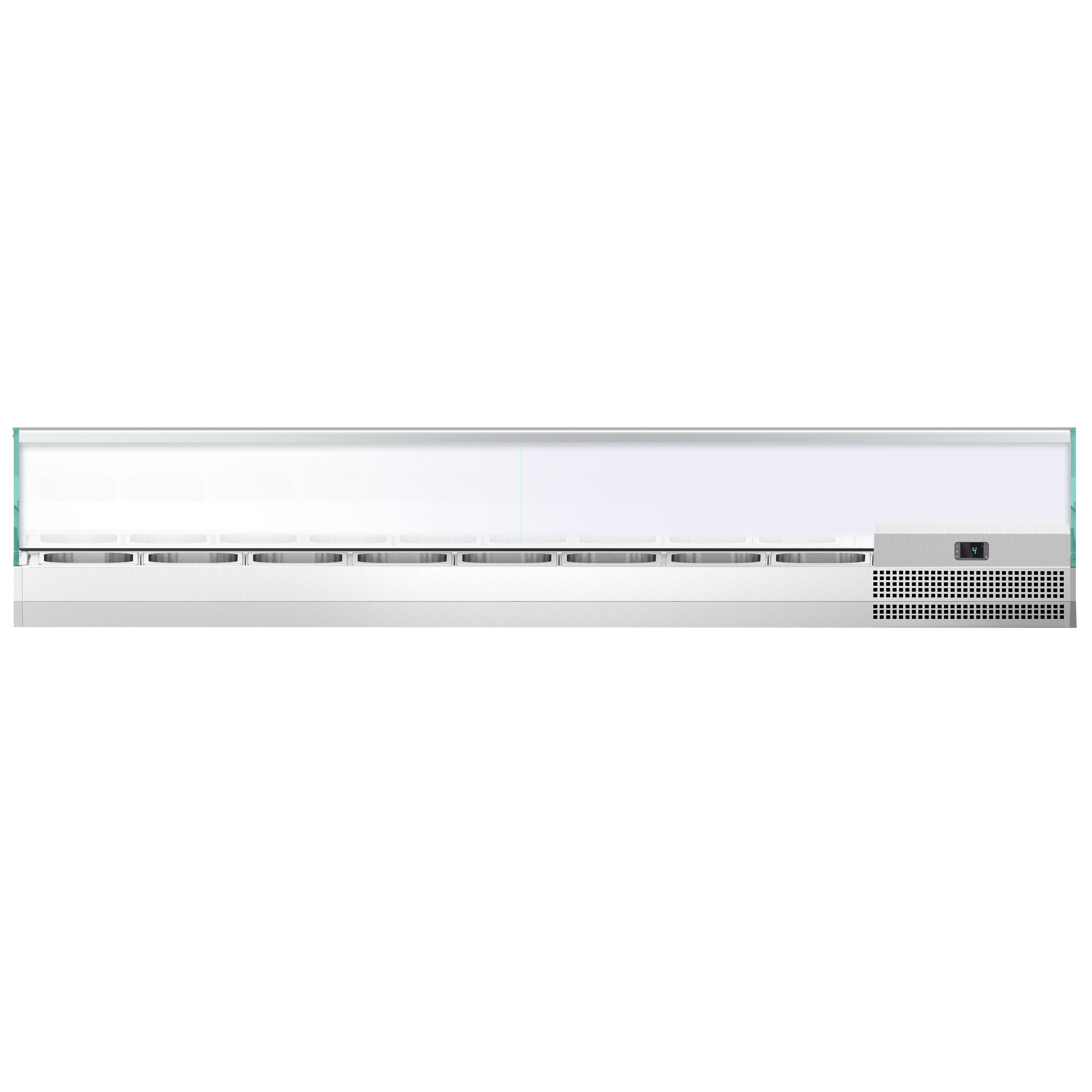 Vitrine Réfrigérée à Ingrédients PREMIUM PLUS - 1976x413mm - 8x GN 1/3