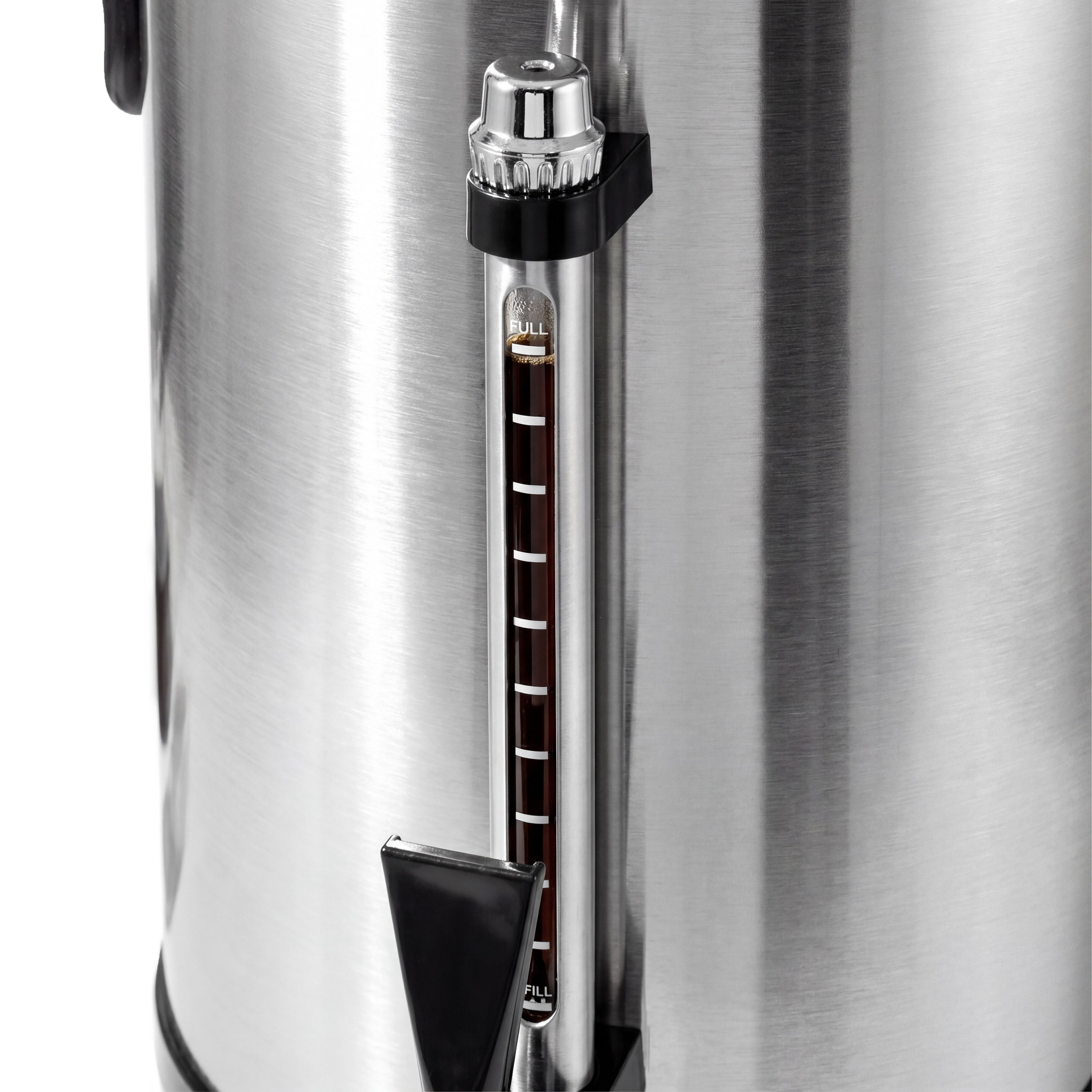 Commercial Coffee Percolator - Manual Fill - 6L - 1.2kW - approx 40 cups