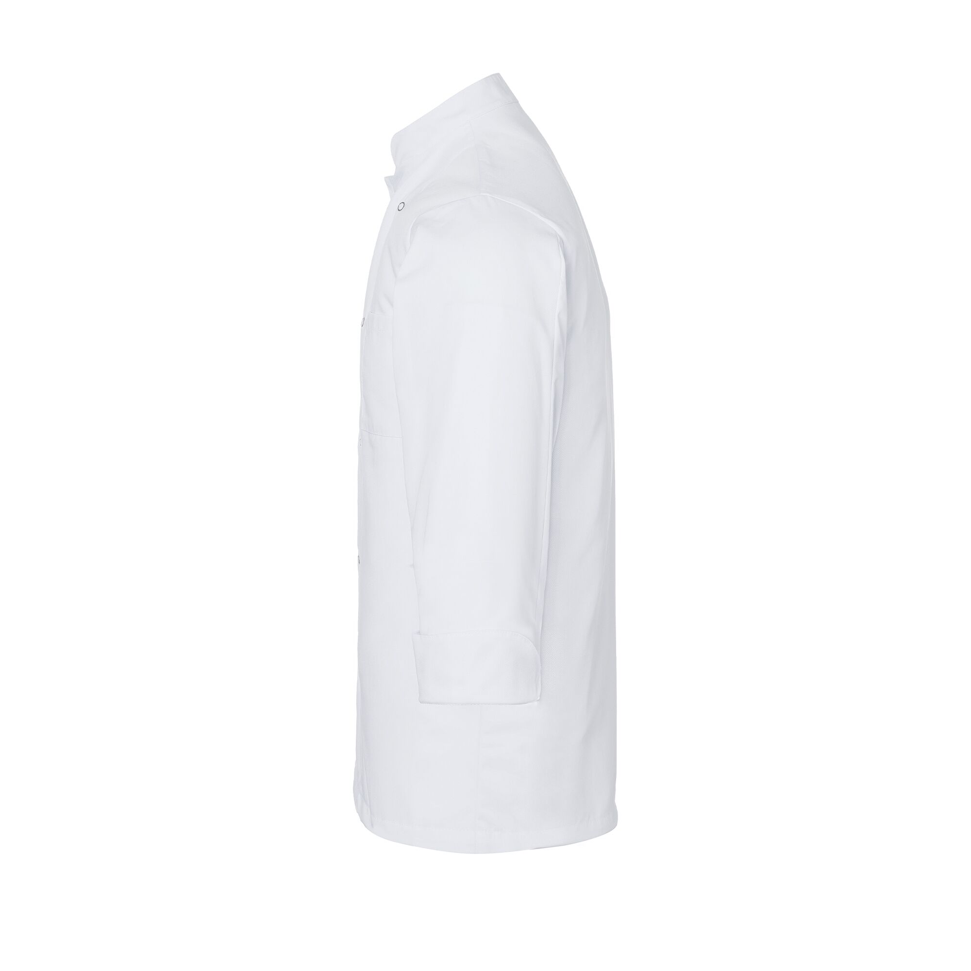 KARLOWSKY | Basic Double-Breasted Chef Jacket with Press Studs – White - Size 4XL
