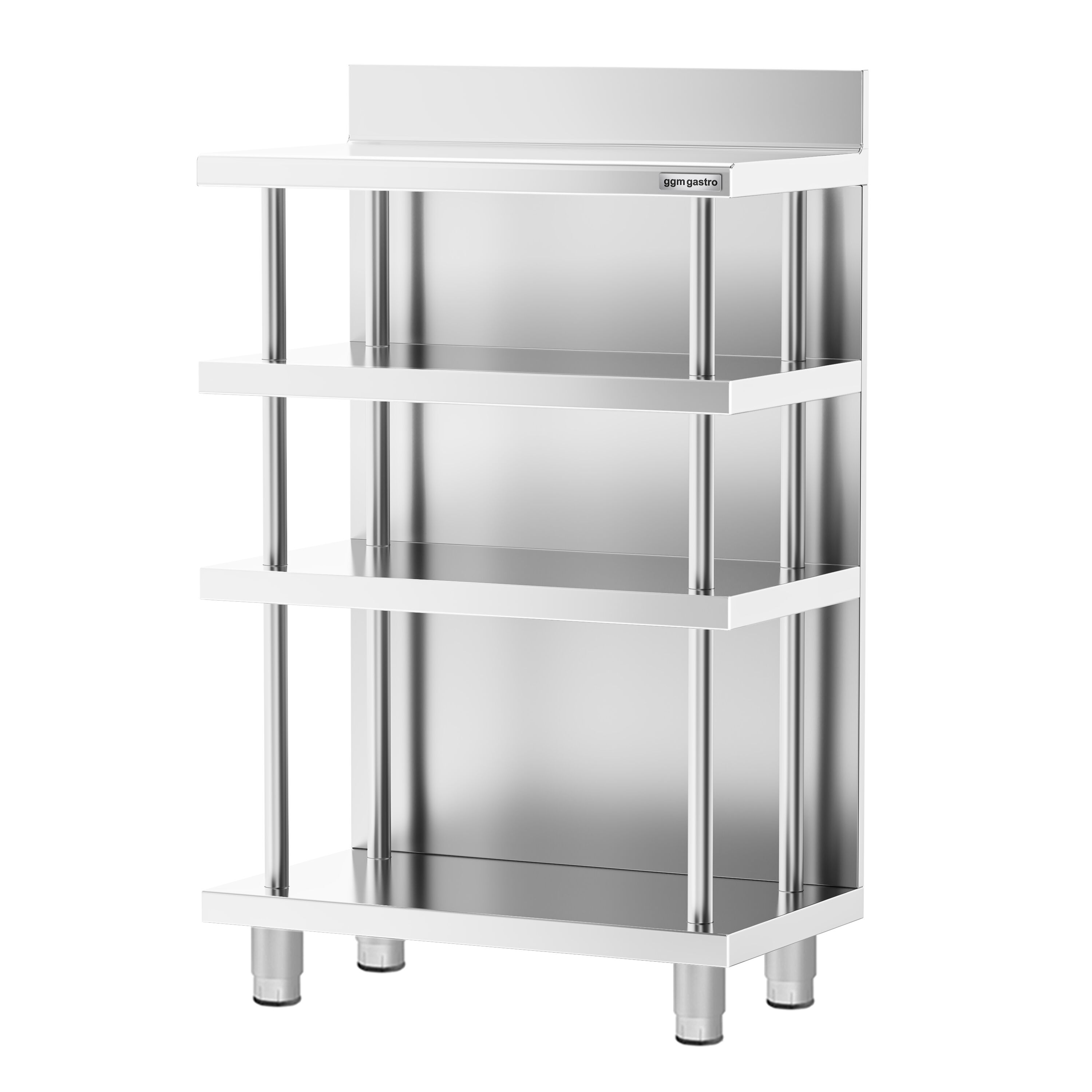 Table de travail de bar - Acier inoxydable - 600x600mm
