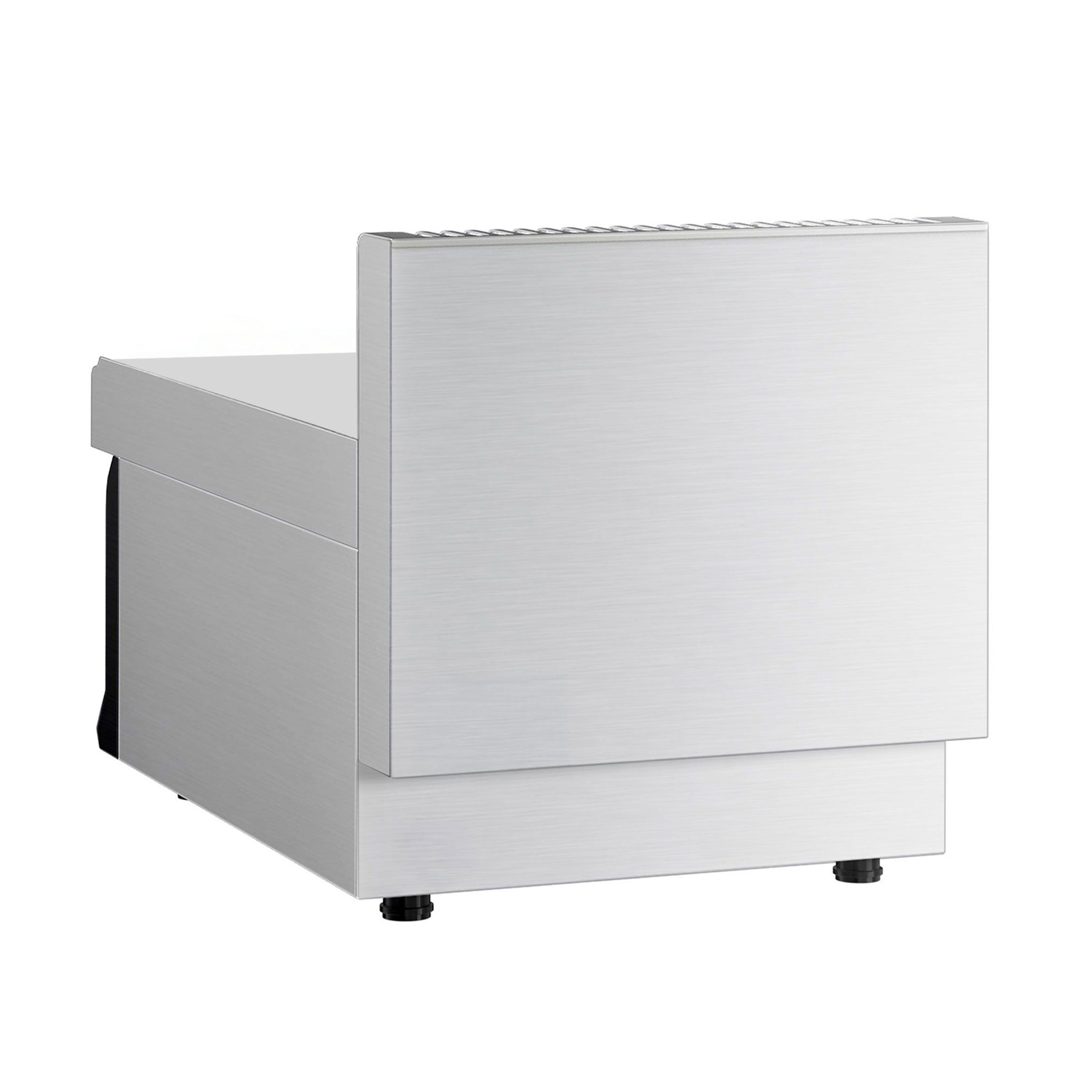 Neutral Element - with Drawer - GN container fit Mario 700 - 400x620x430mm - 0.23m³ - Black front - GN 1/1 or 2x 1/2