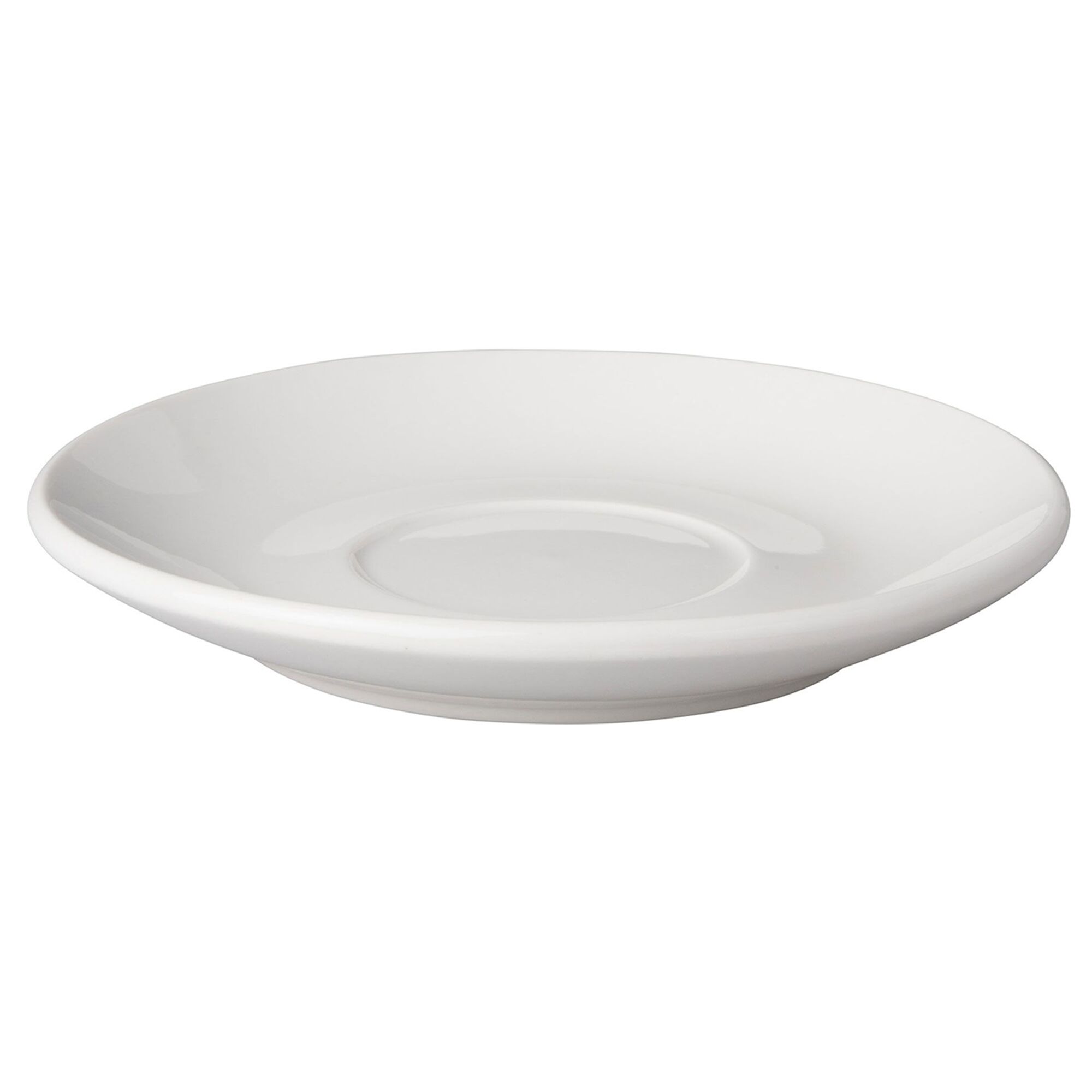 (6 pcs) BUDGETLINE - Soucoupe à café / thé - Ø140mm - Blanc