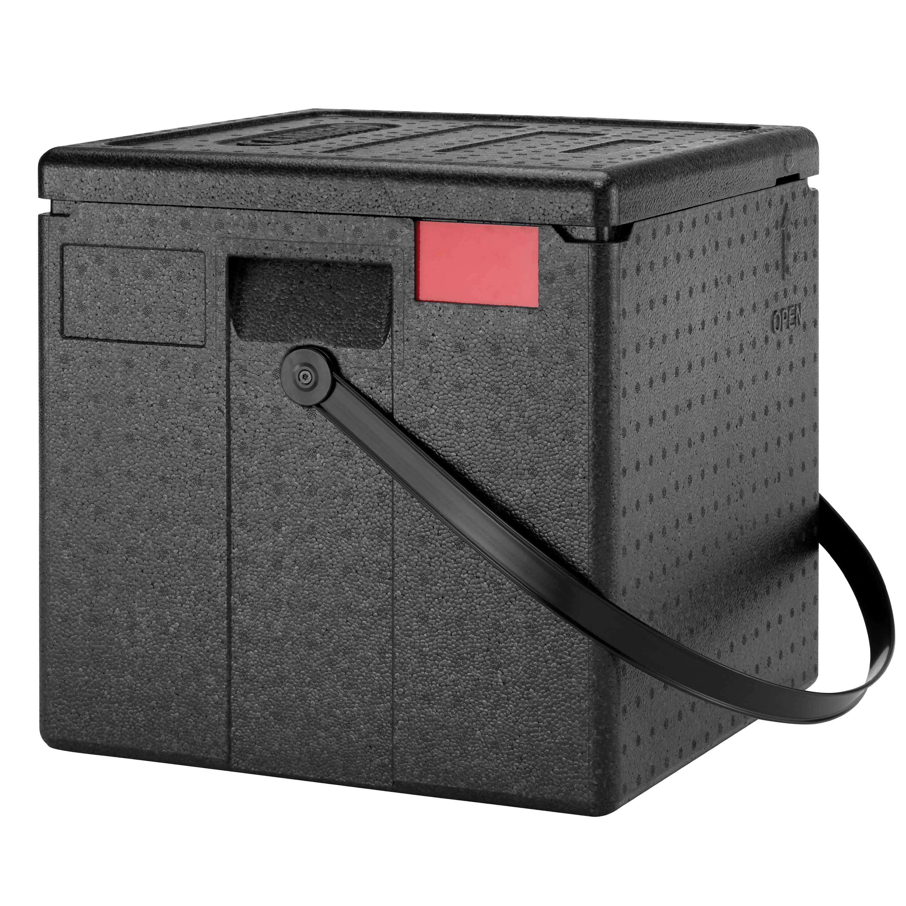 CAMBRO | CAM GOBOX® - Toploader Pizza Box - mit Tragegurt - für 8 Pizzen - Schwarz