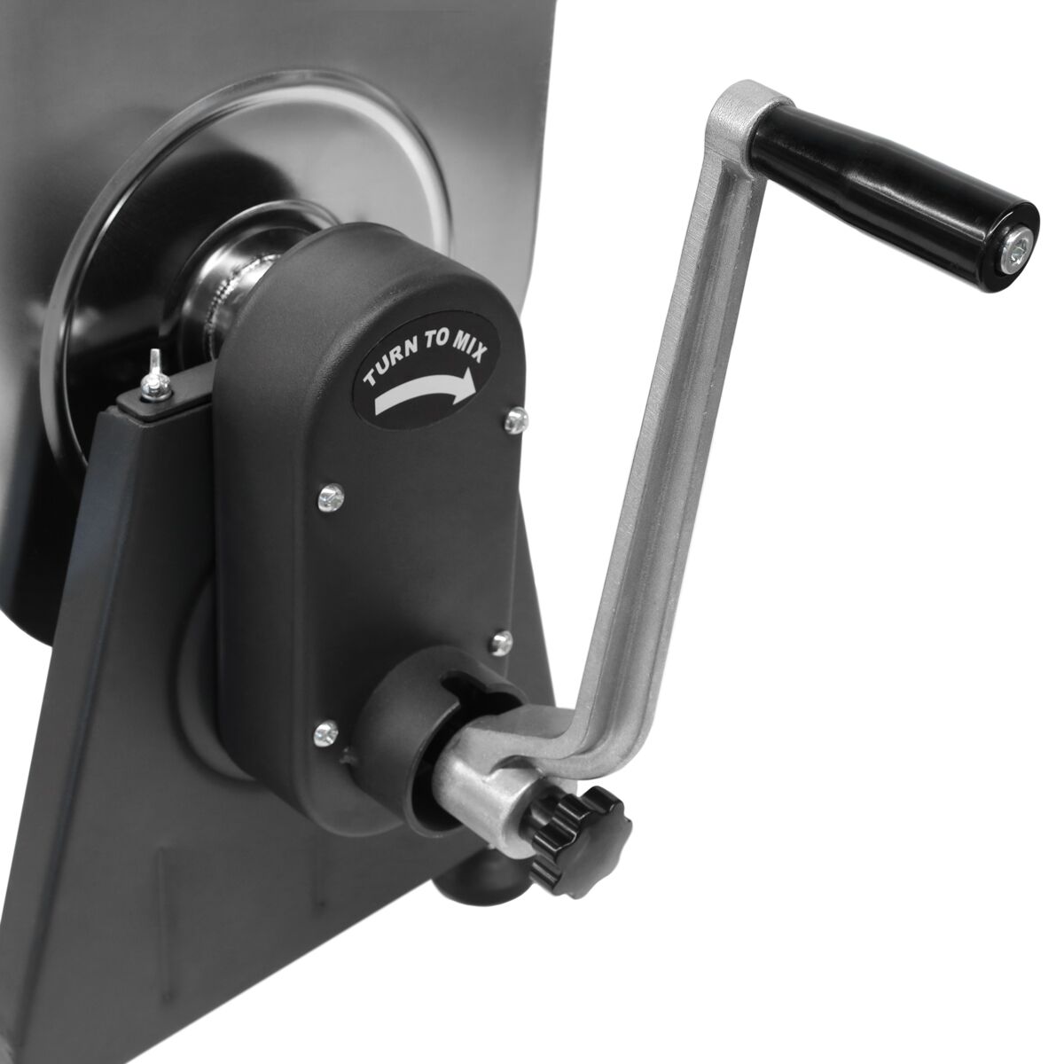Manual Commercial Meat Mixer 22 - 28L - 25kg - 1.1kW - Reverse Function - incl. Meat Mincer - 450-480kg/h