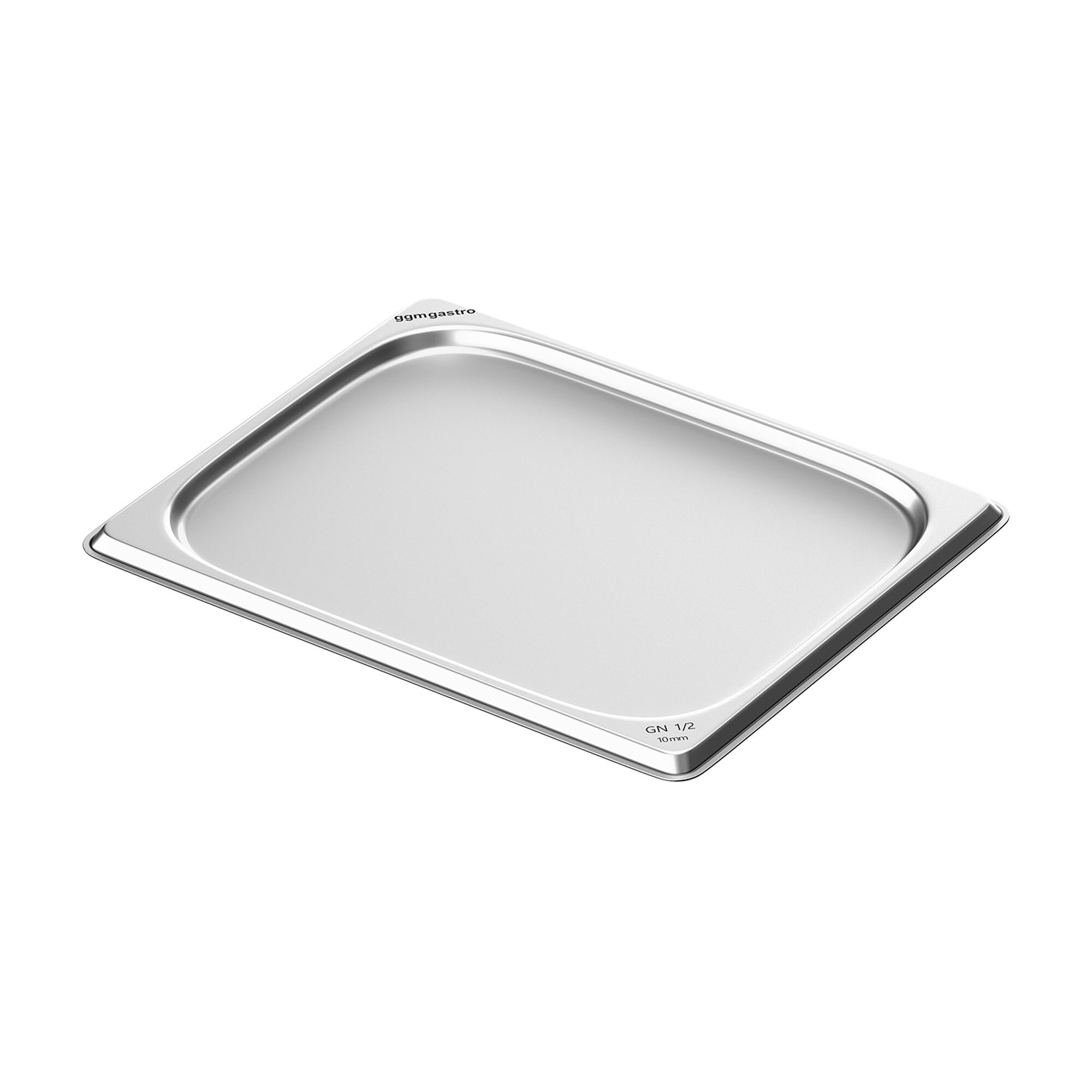 (6 pièces) Plateau en inox GN 1/2 - 10 mm