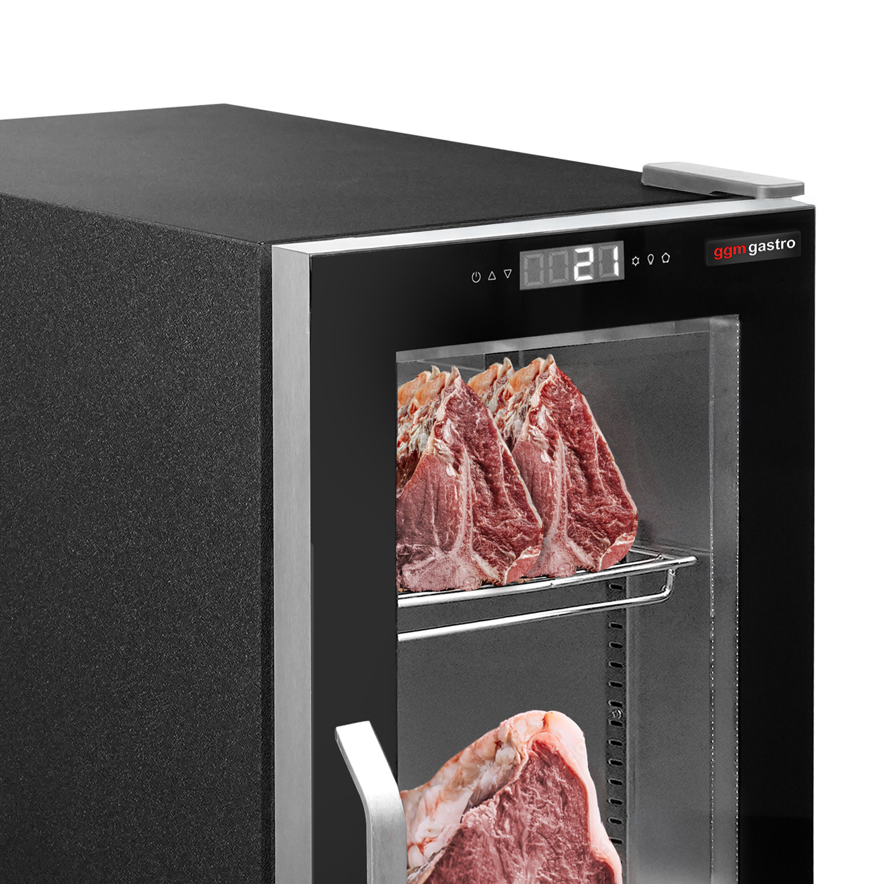 Armoire de maturation de viande Dry Aging - 395 mm - avec 1 porte en verre