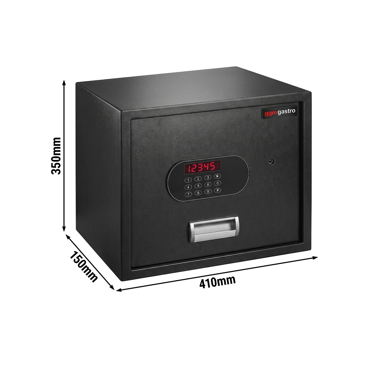 Coffre-fort électronique de chambre – avec écran LED – 4 modes d'ouverture