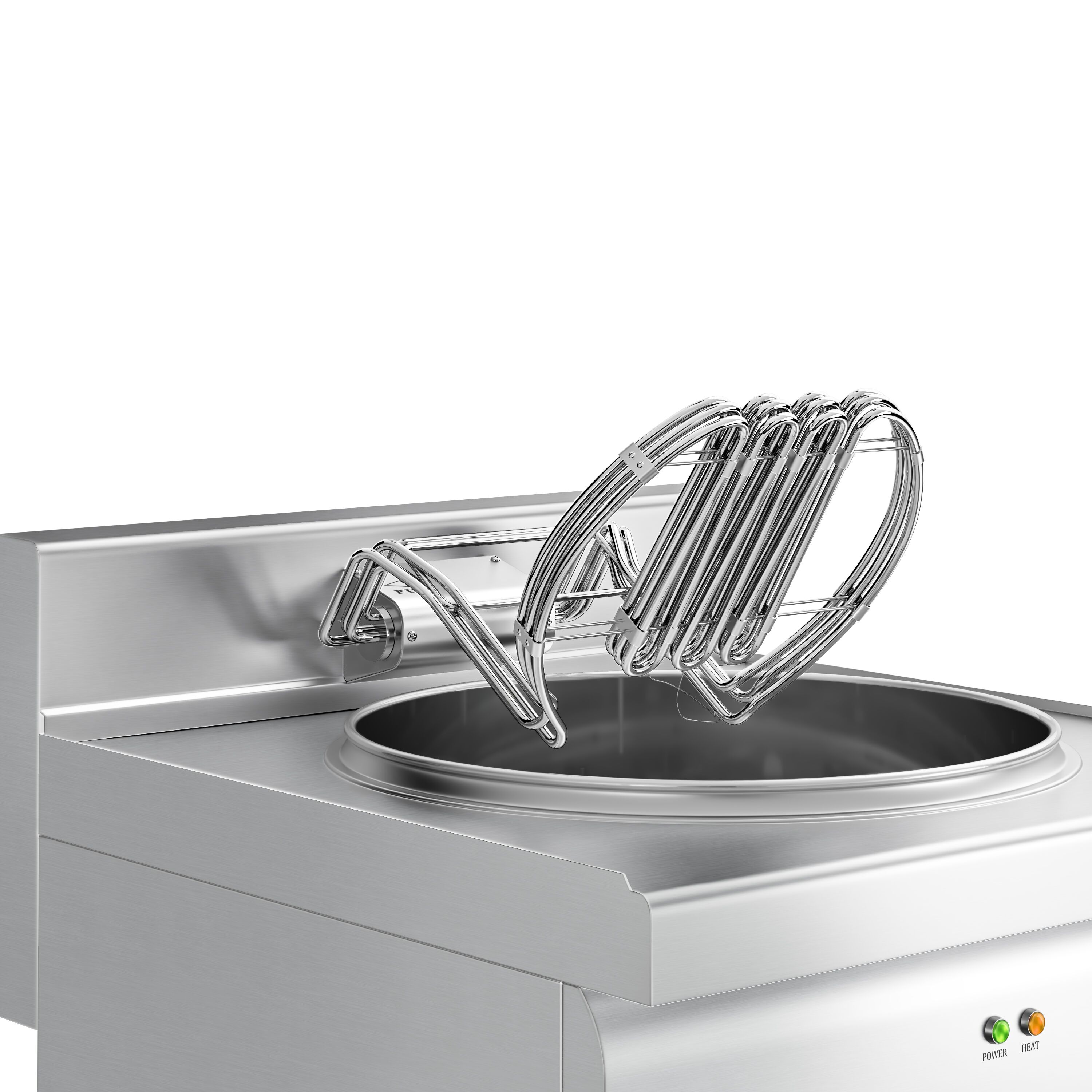 Friteuse de poisson électrique professionnelle - 25L - 15kW