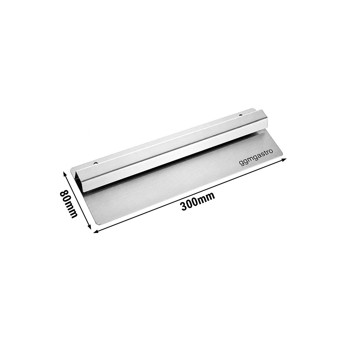 Bonschiene – rostfritt stål – 300 mm