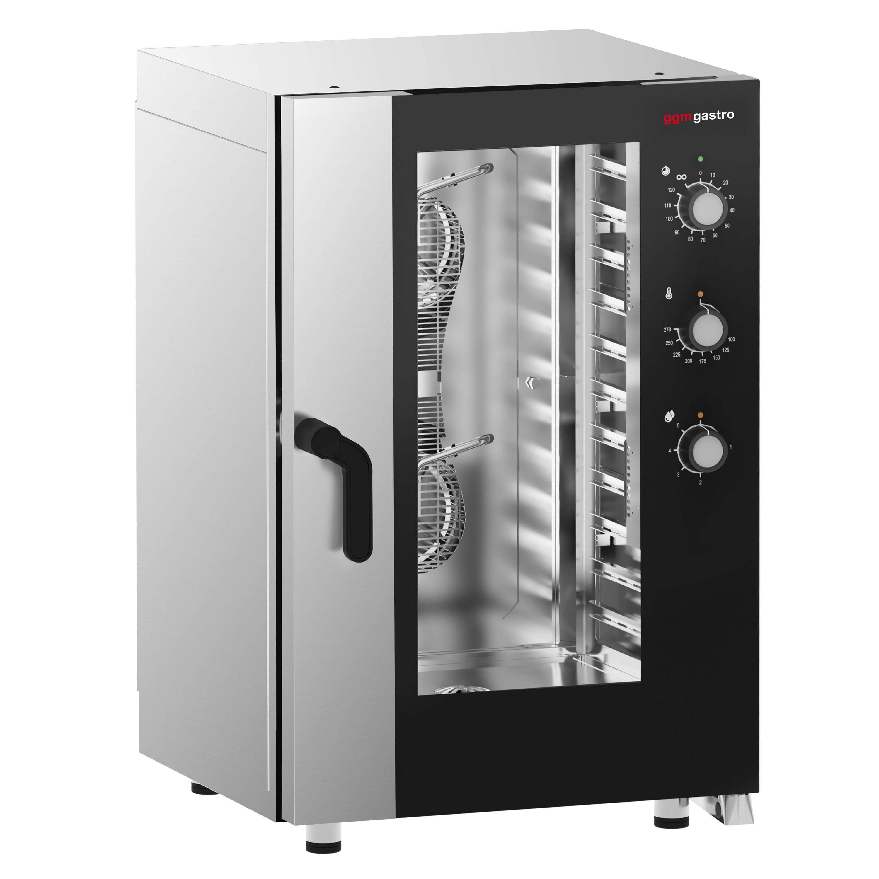Electric Commercial Combi Oven - Manual Controls - 11x GN 1/1
