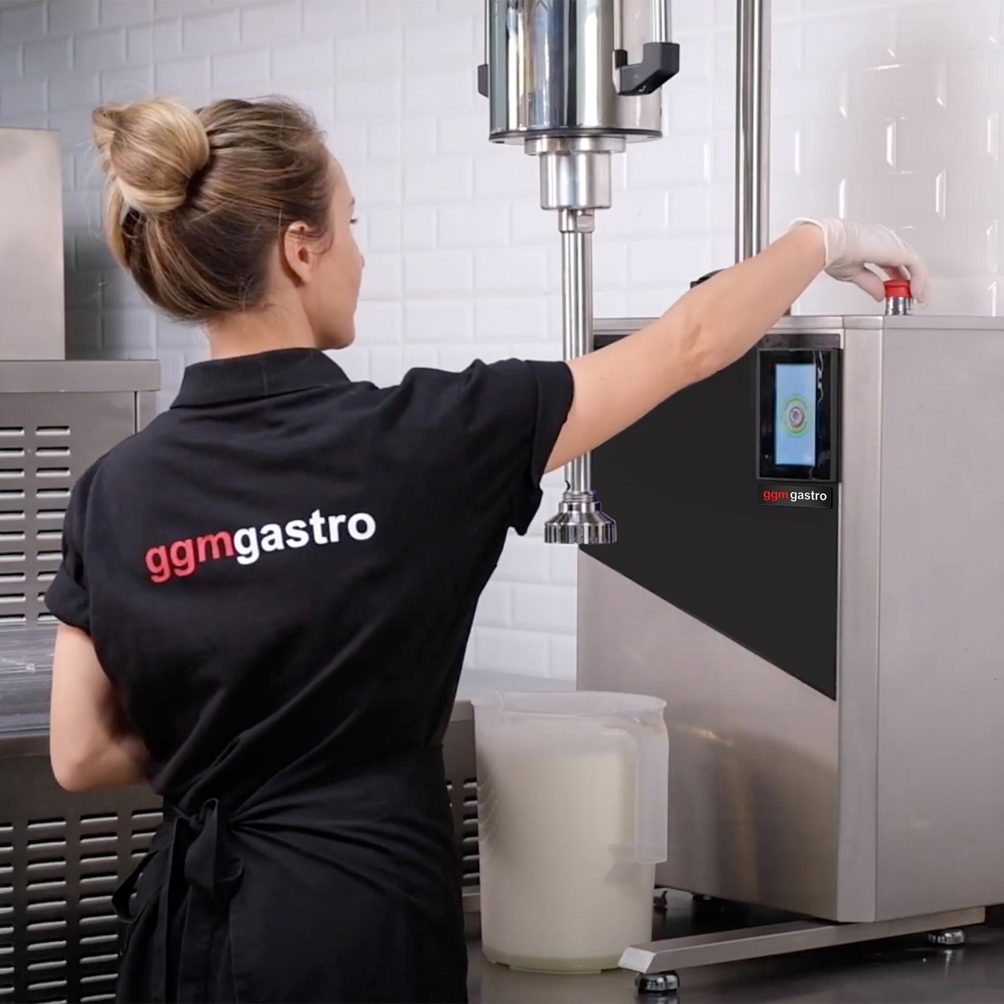 Mixeur à glace professionnel – 1 kW – 10 vitesses – commande tactile