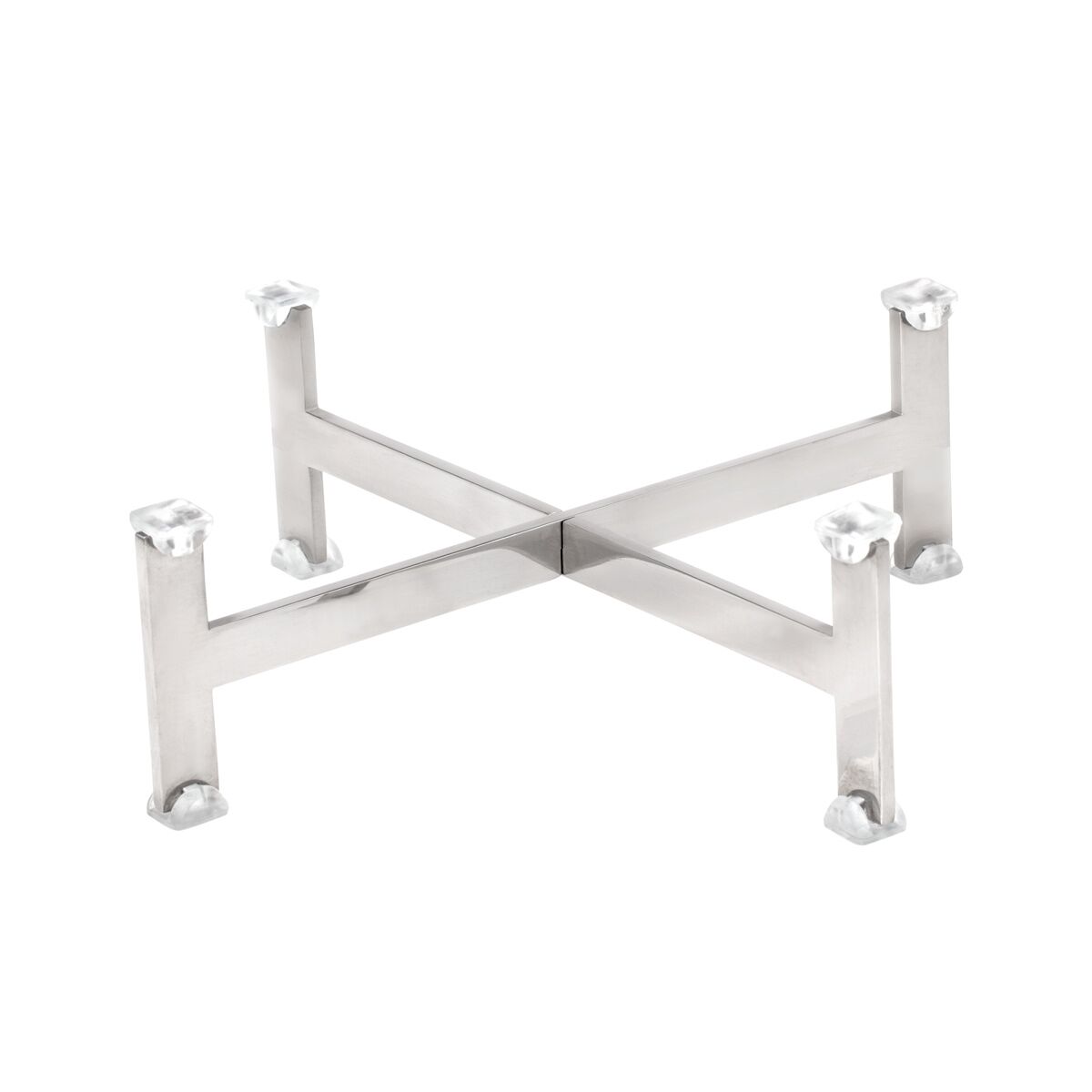 Buffet Stand - Chrome - square - Height: 70mm - suitable for platters & plates from 210mm