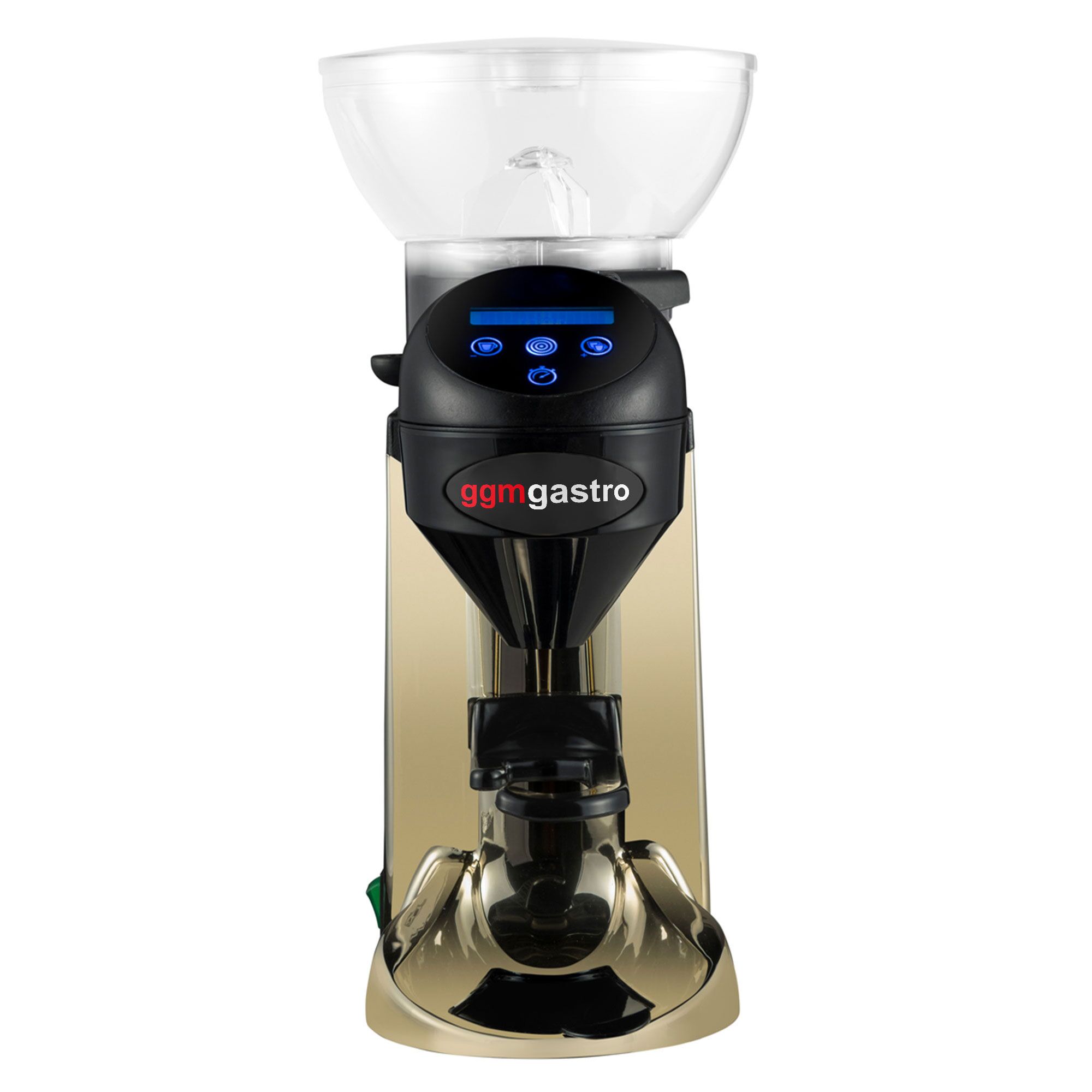 Kaffeemühle - 1kg - 77dB - Mit automatischer Dosierung - Gold