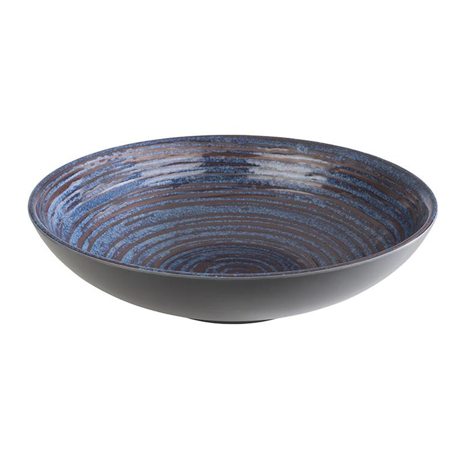 (6 pcs) Coupe - LOOPS - Mélamine - 2L - carré - 310x310mm - Profondeur : 80mm - Bleu/Gris