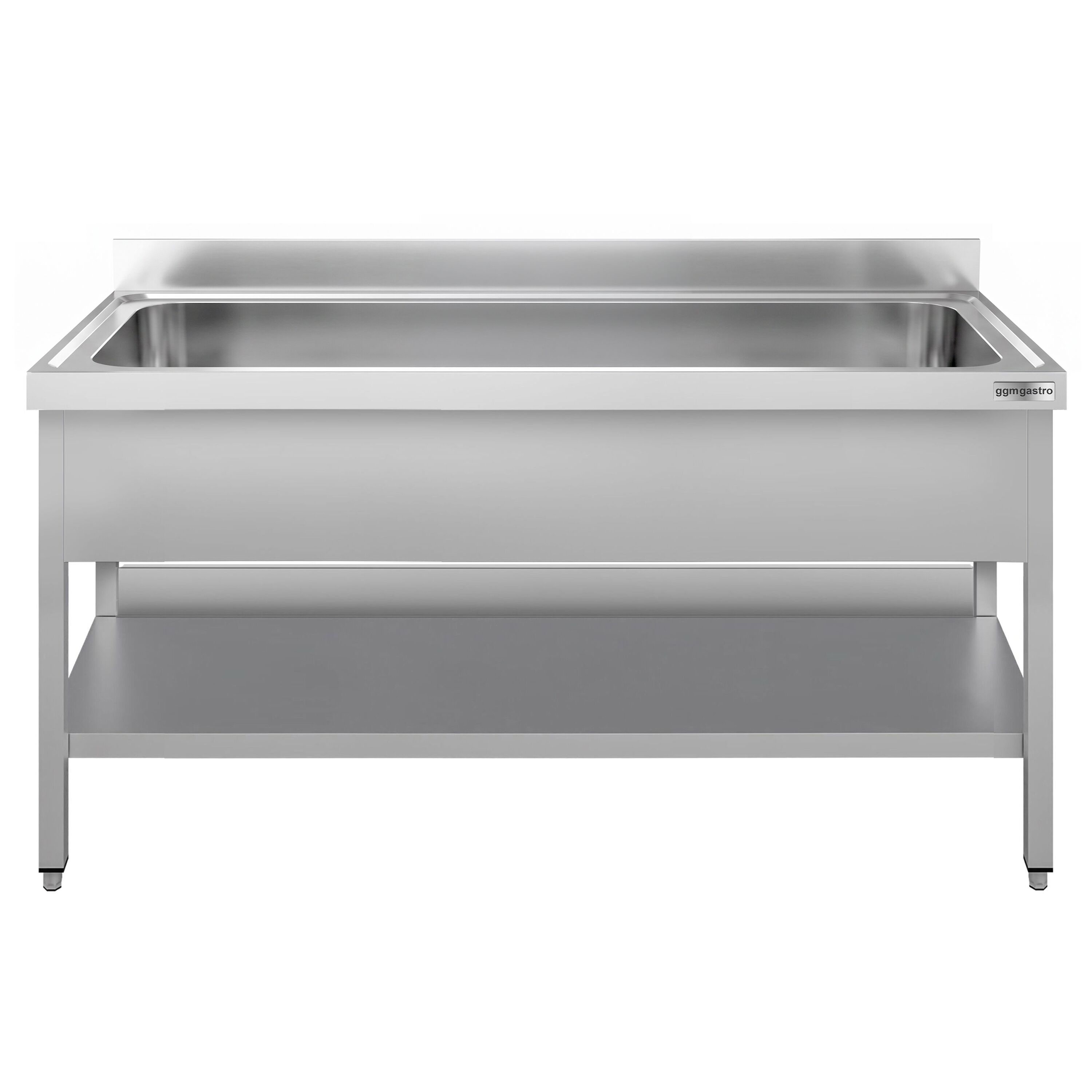 ECO pot washing table - 1800x600mm - with 1 basin