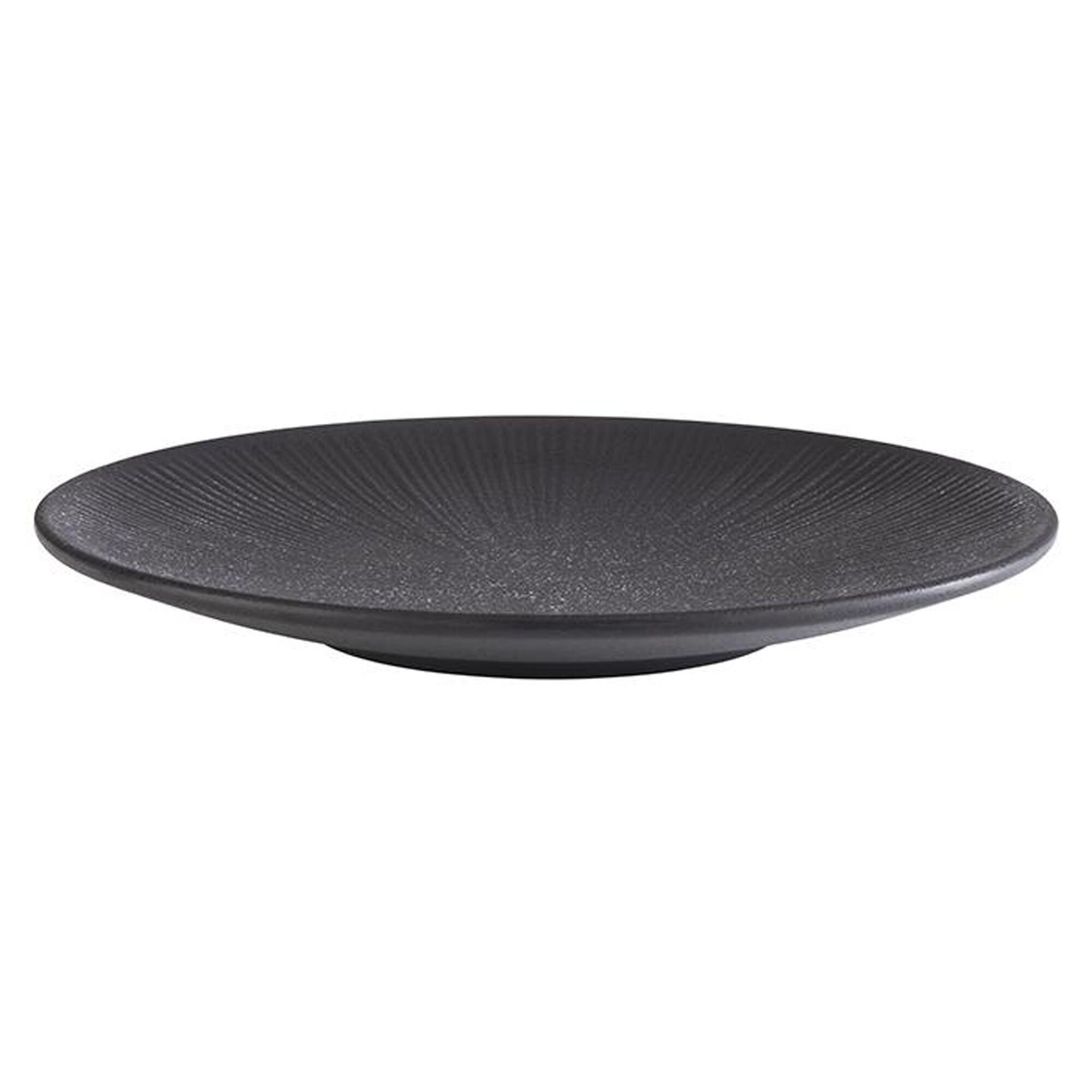 (6 pièces) NERO - Assiette - Mélamine - Ø 260 mm