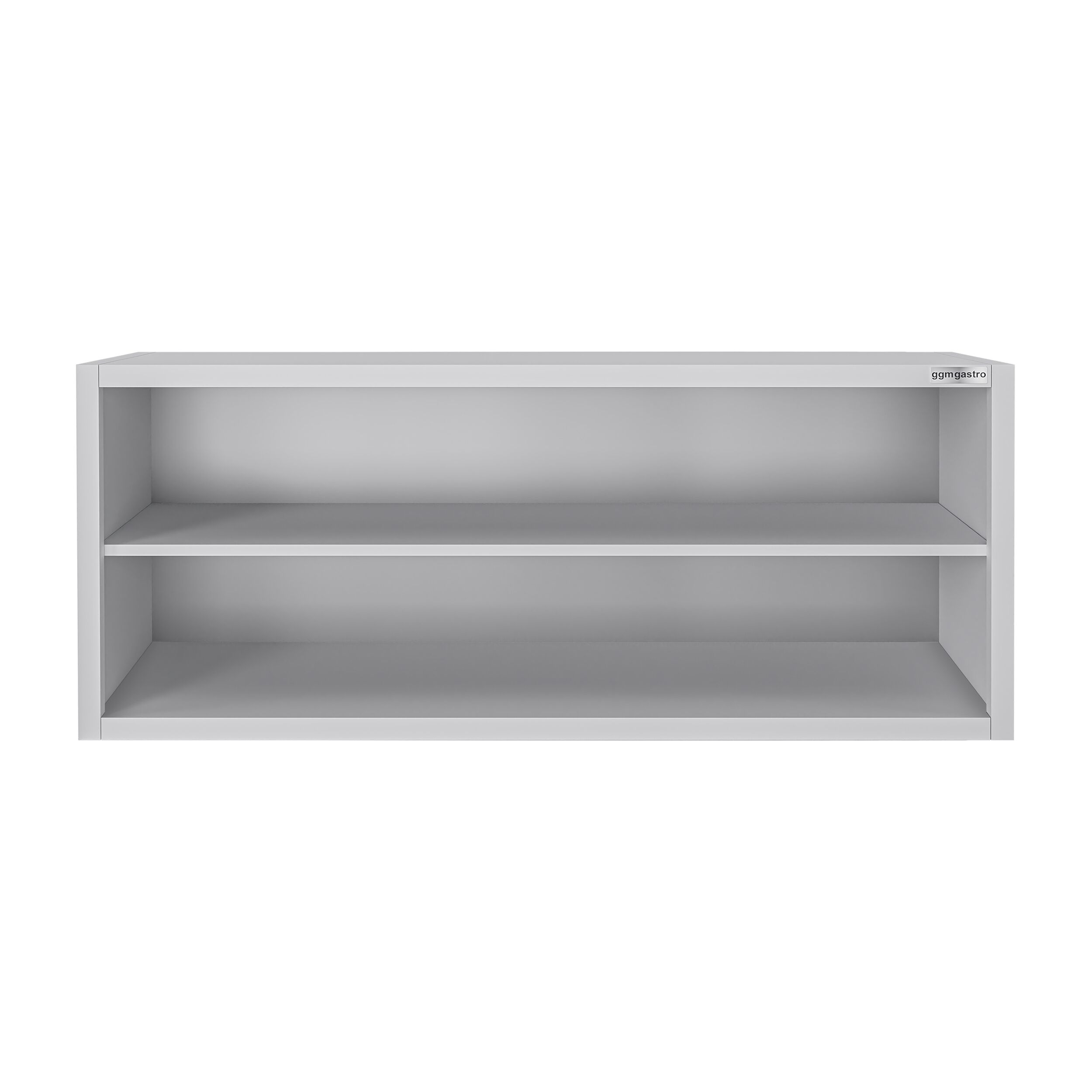 Armoire murale en acier inoxydable ECO - 1800x400mm - sans portes (ouvert) - 650mm de haut