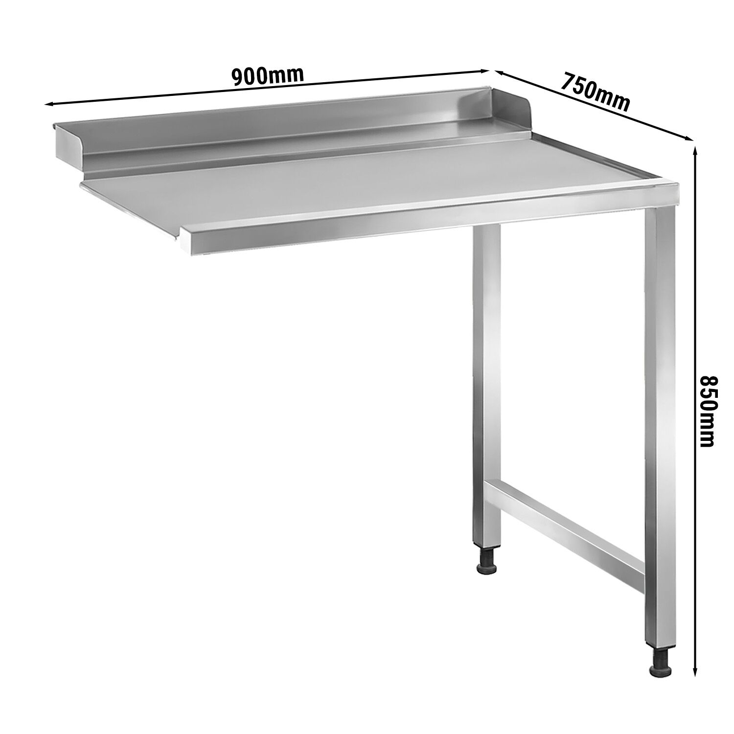 Table de sortie - 900mm - Montage à droite - pour DSOZ445N