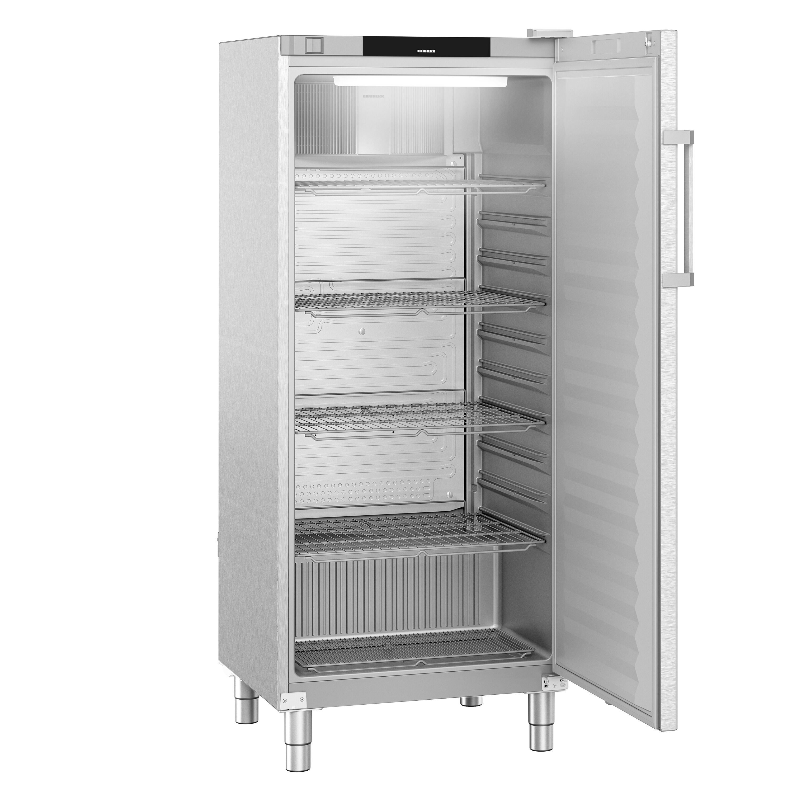 LIEBHERR | Kühlschrank Edelstahl PERFECTION - 571 Liter - GN 2/1 - Innen Kunststoff - mit 1 Tür