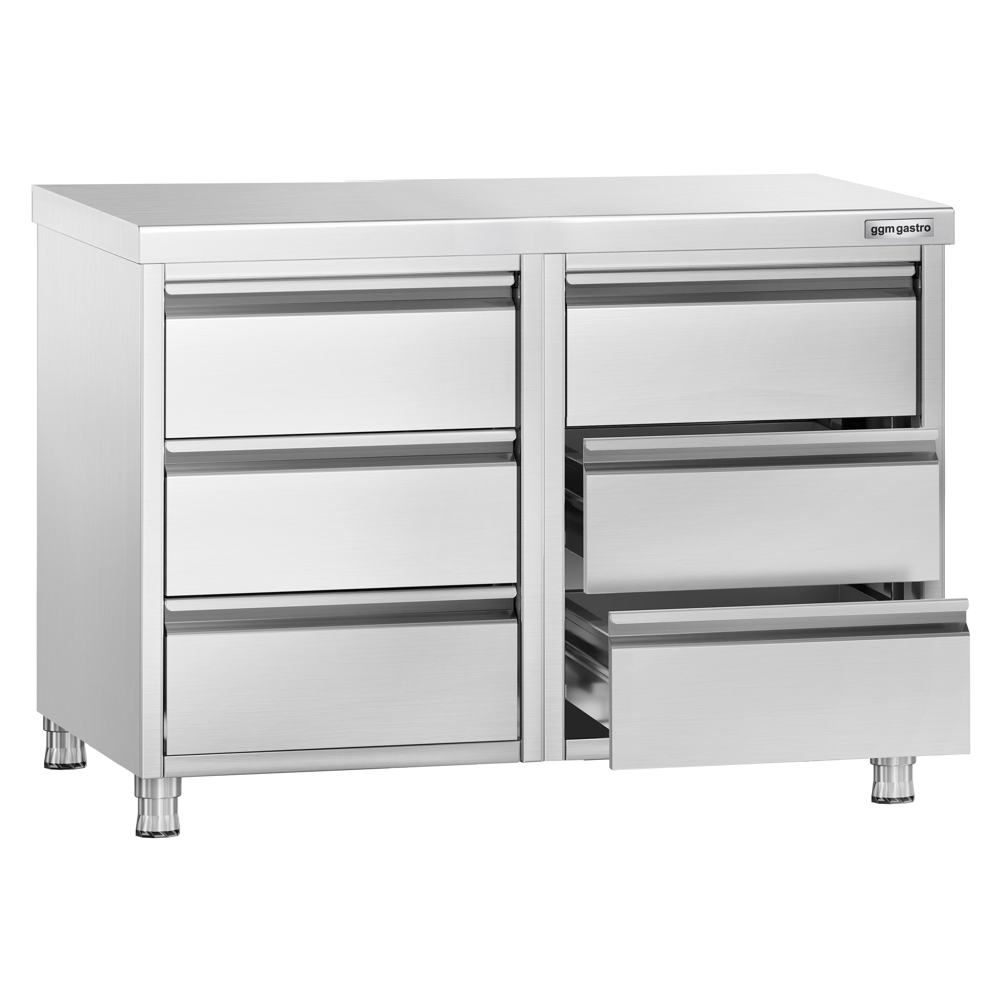 Schubladenschrank PREMIUM mit 6 Schubladen - 1000x700mm