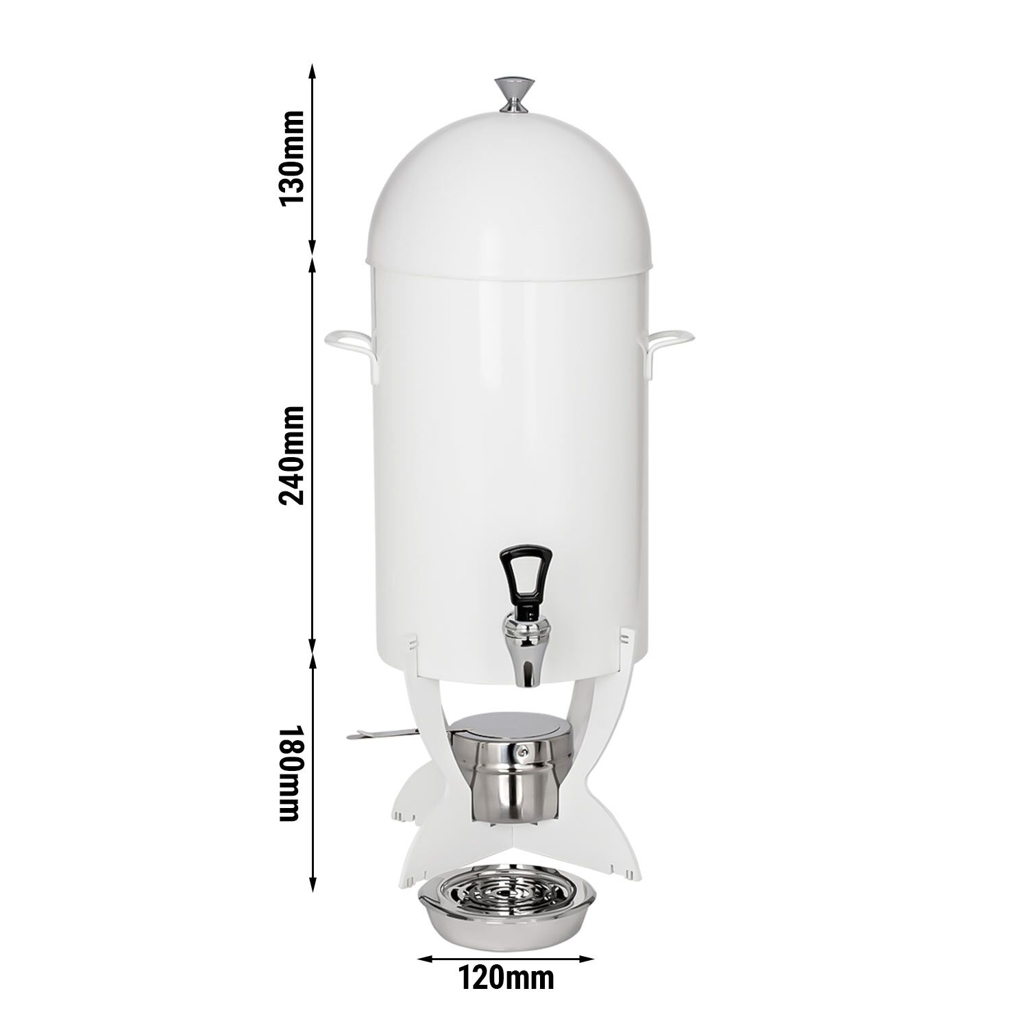 Heißgetränke-Dispenser - 5 Liter - Weiß