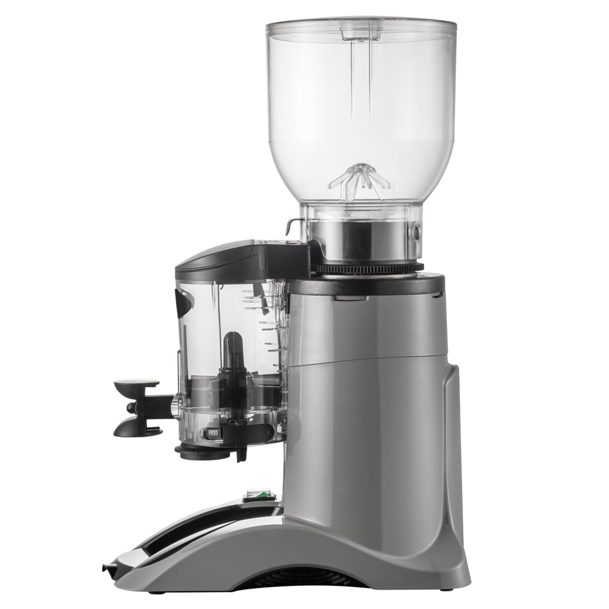 Moulin à café - 2 kg - 77 dB - avec doseur - Gris