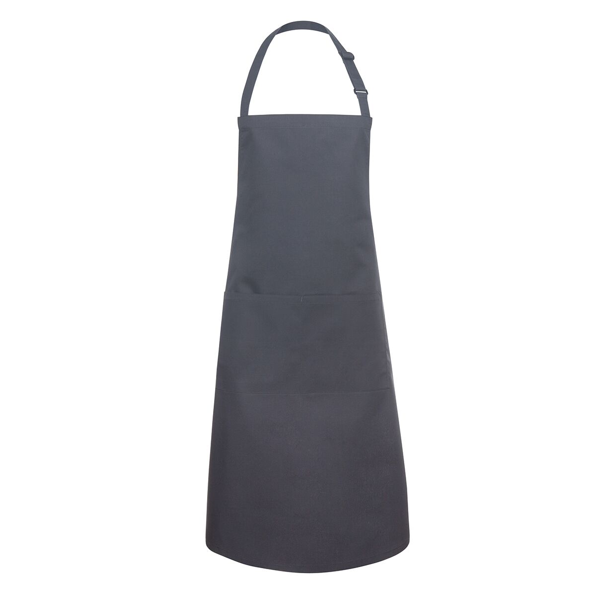 (6 pièces) KARLOWSKY | Tablier à bavette avec poche Basic - Anthracite