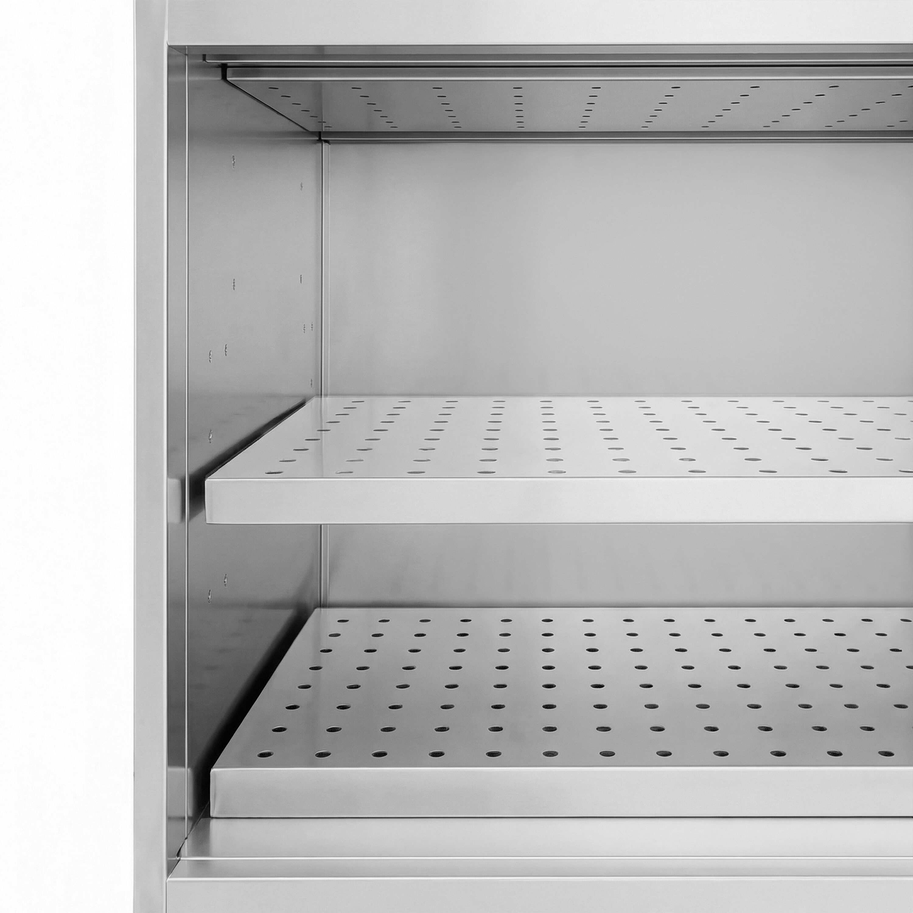 Armoire chauffante professionnelle - 2kW - 1 étagères - 2000x700x970mm