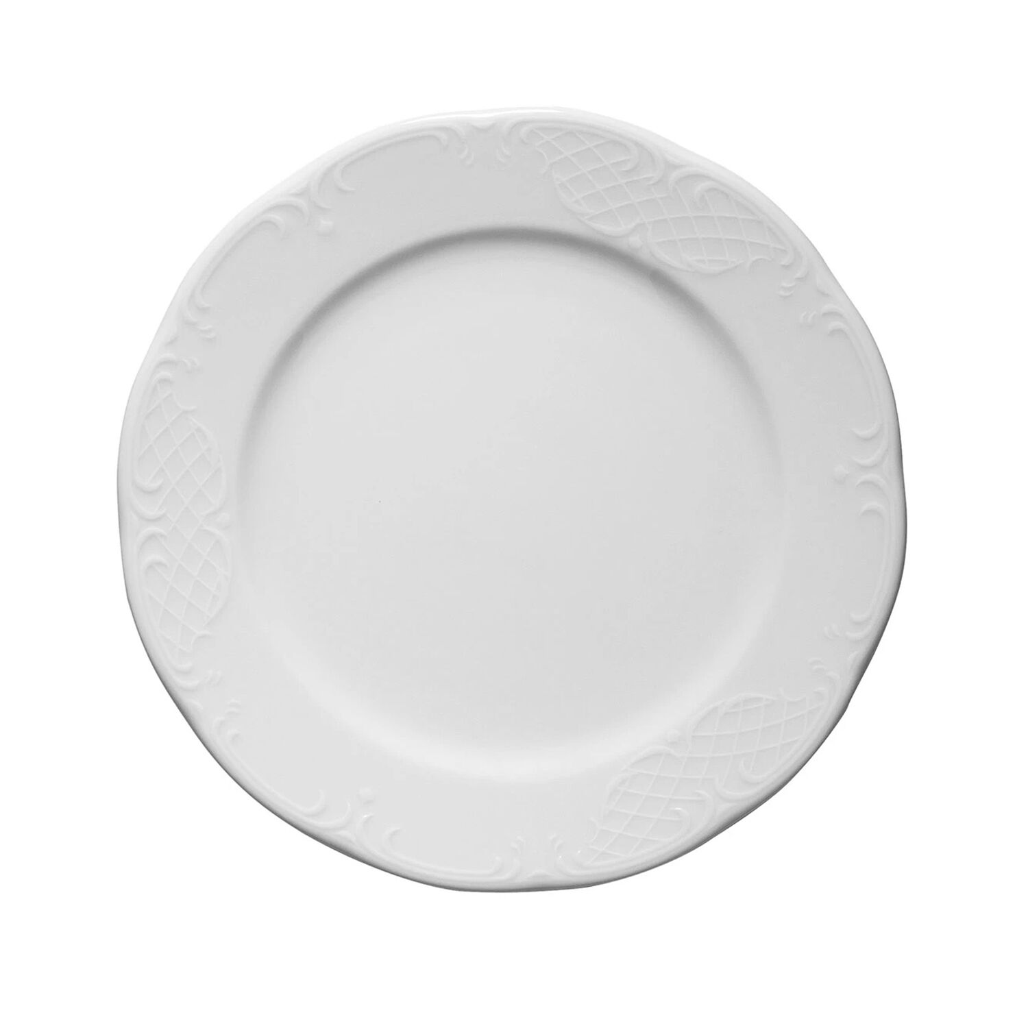 (12 pièces) CLASSICO - Assiette - Plate - Ø 160 mm - Blanc