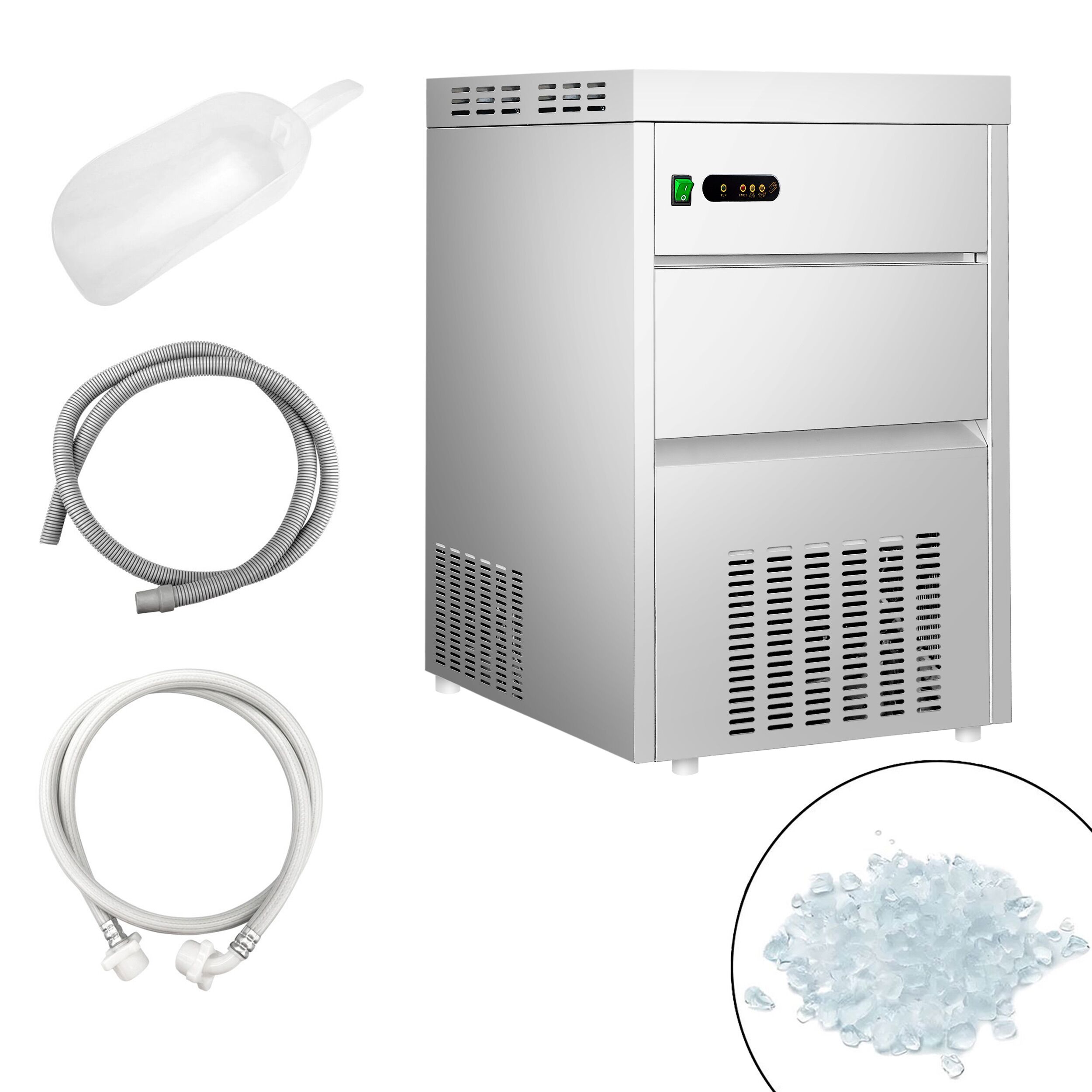 Machine à glace en grains - 85kg/24h