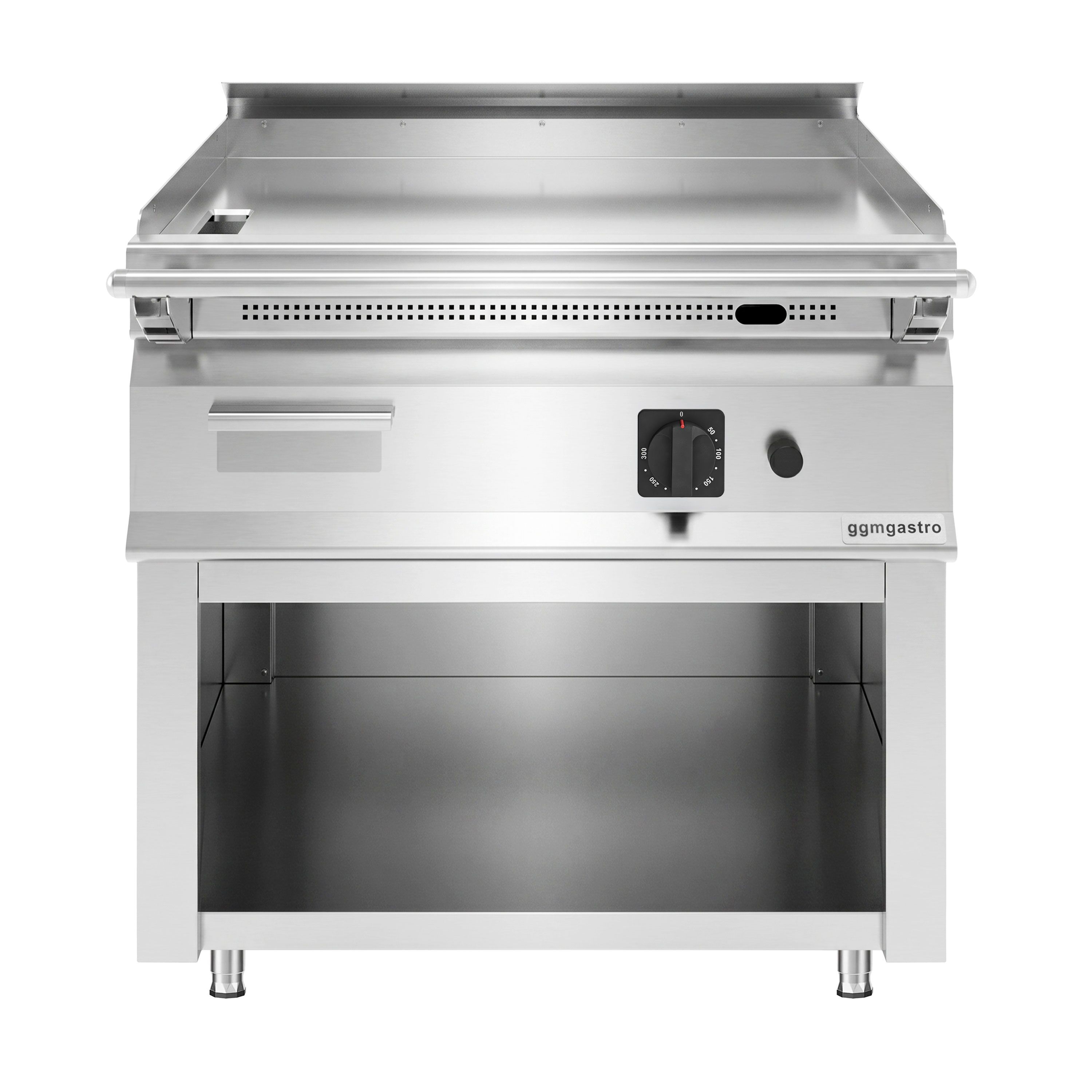 Plaque de cuisson Teppanyaki à gaz - 16 kW - support inclus