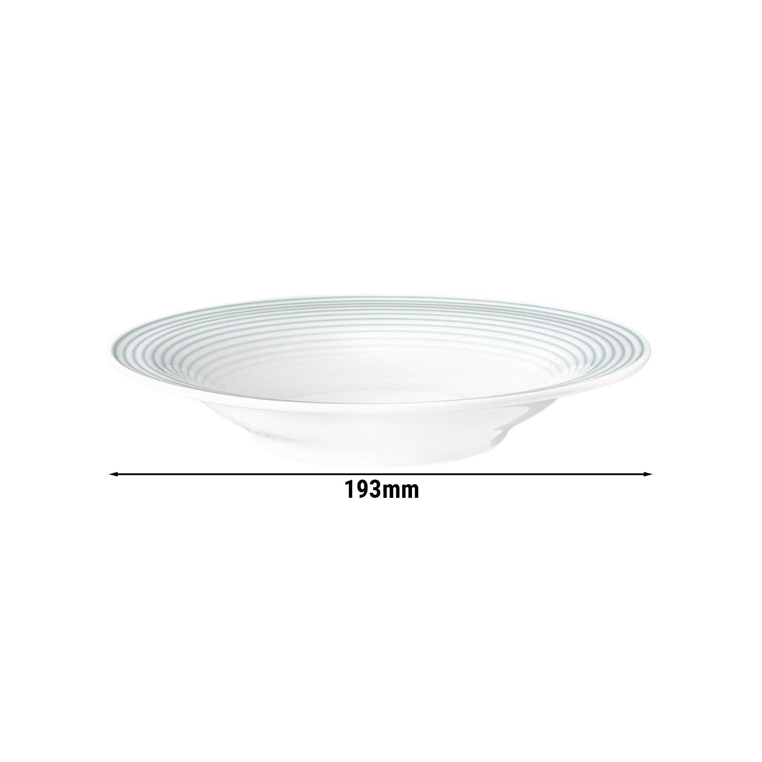 (6 Stück) SELTMANN WEIDEN | Salatteller - Ø 190mm - Arktisblau