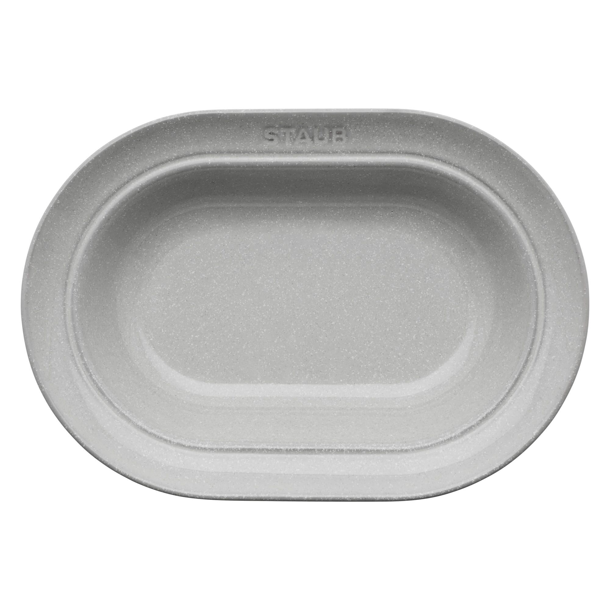STAUB | Dining Line Ceramic Deep Plate – Ø 25 cm - White Truffle