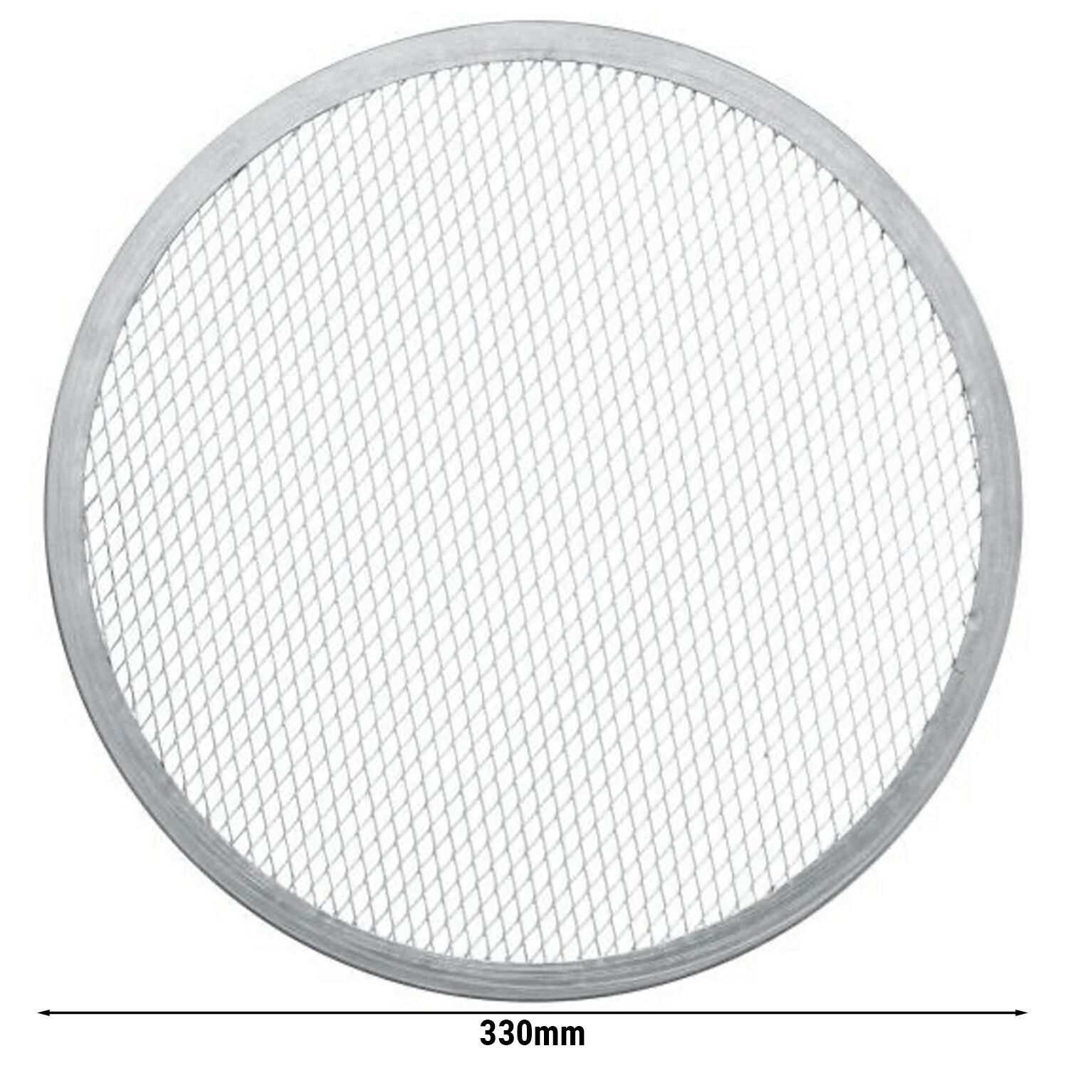 (10 pcs) Grille à pizza - Aluminium - Ø330mm