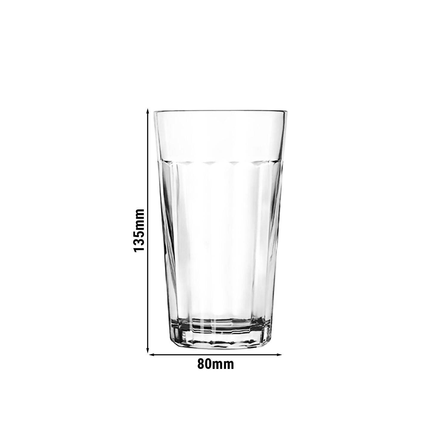 (12 pièces) LIBBEY | PANELED TUMBLERS - Cooler - 355ml