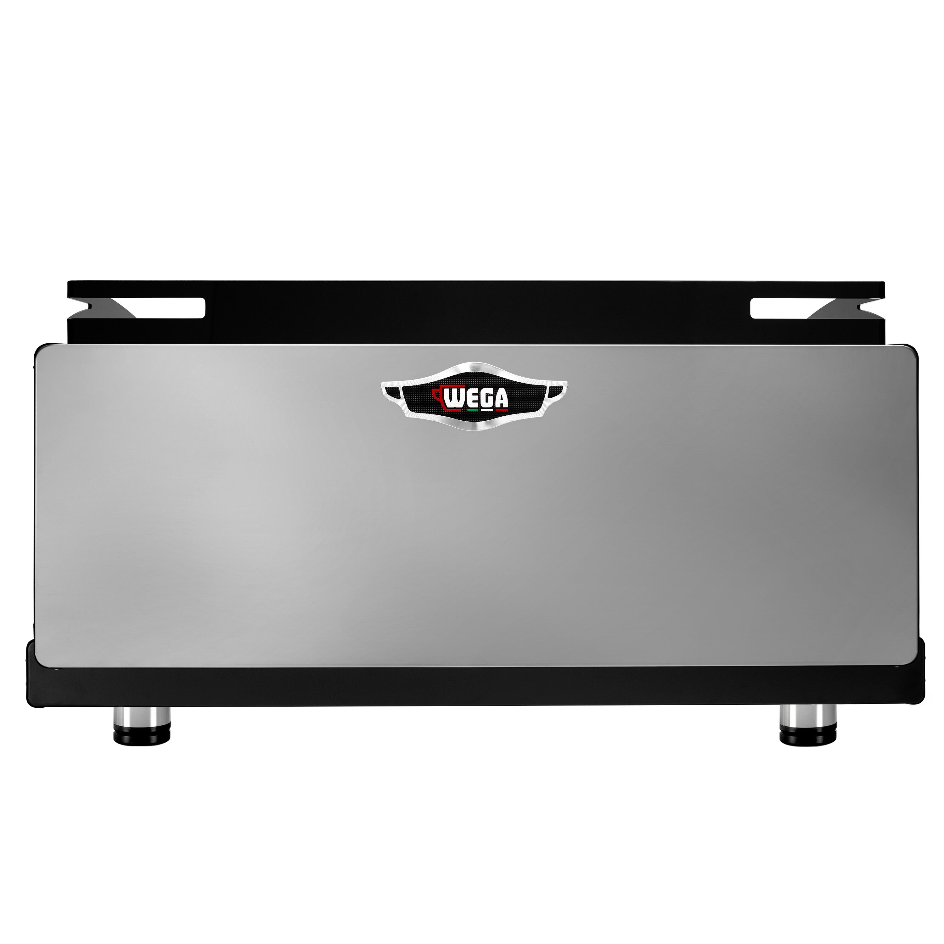 WEGA | Pegaso Plus - Espressor - 3 grupuri - 5,3 kW - cu spumător de lapte și apă fierbinte - Negru