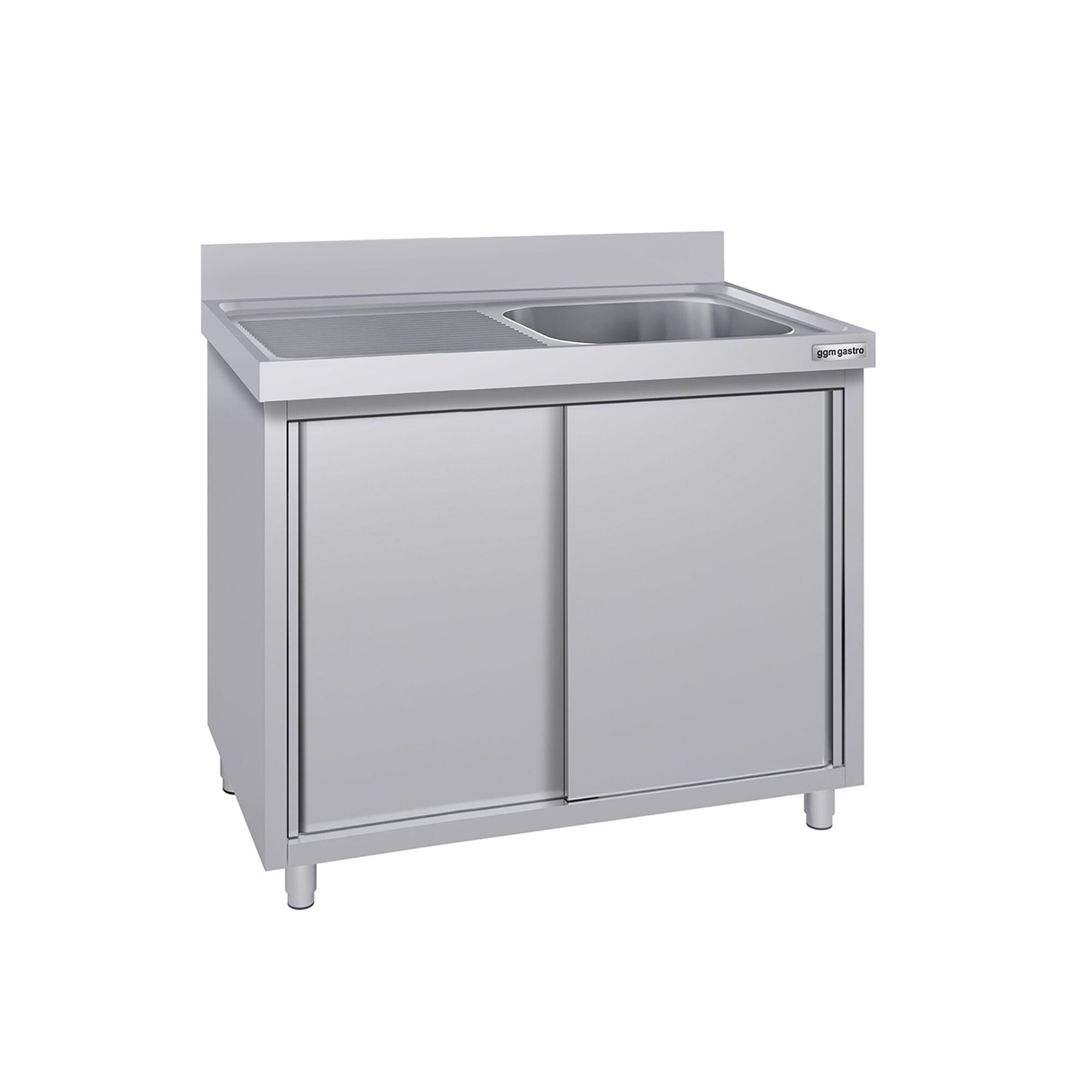 Meuble évier ECO - 1000 x 600 mm - avec 1 bac à droite