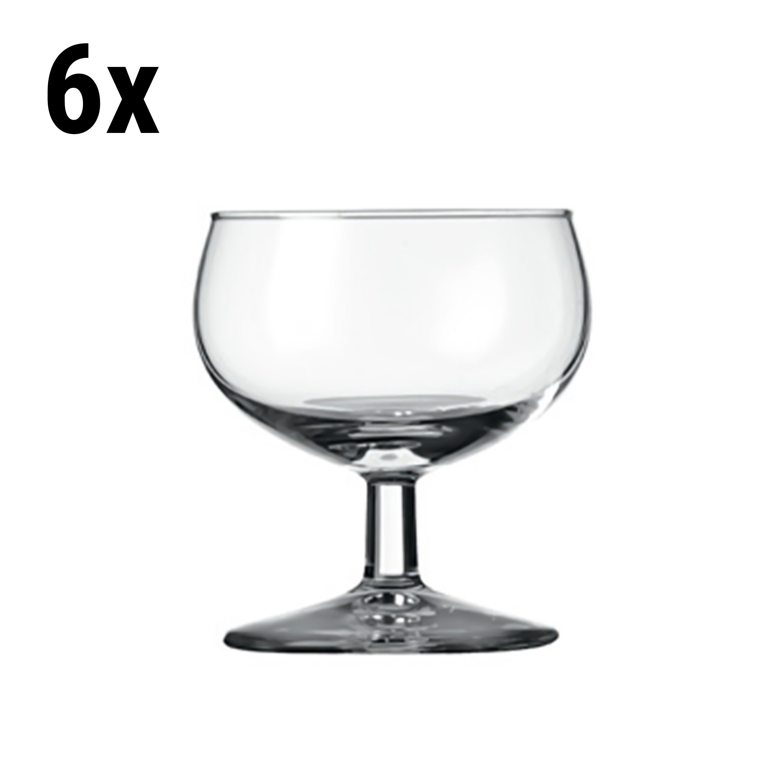 (6 st) Likörglas - Gilde - 11 cl