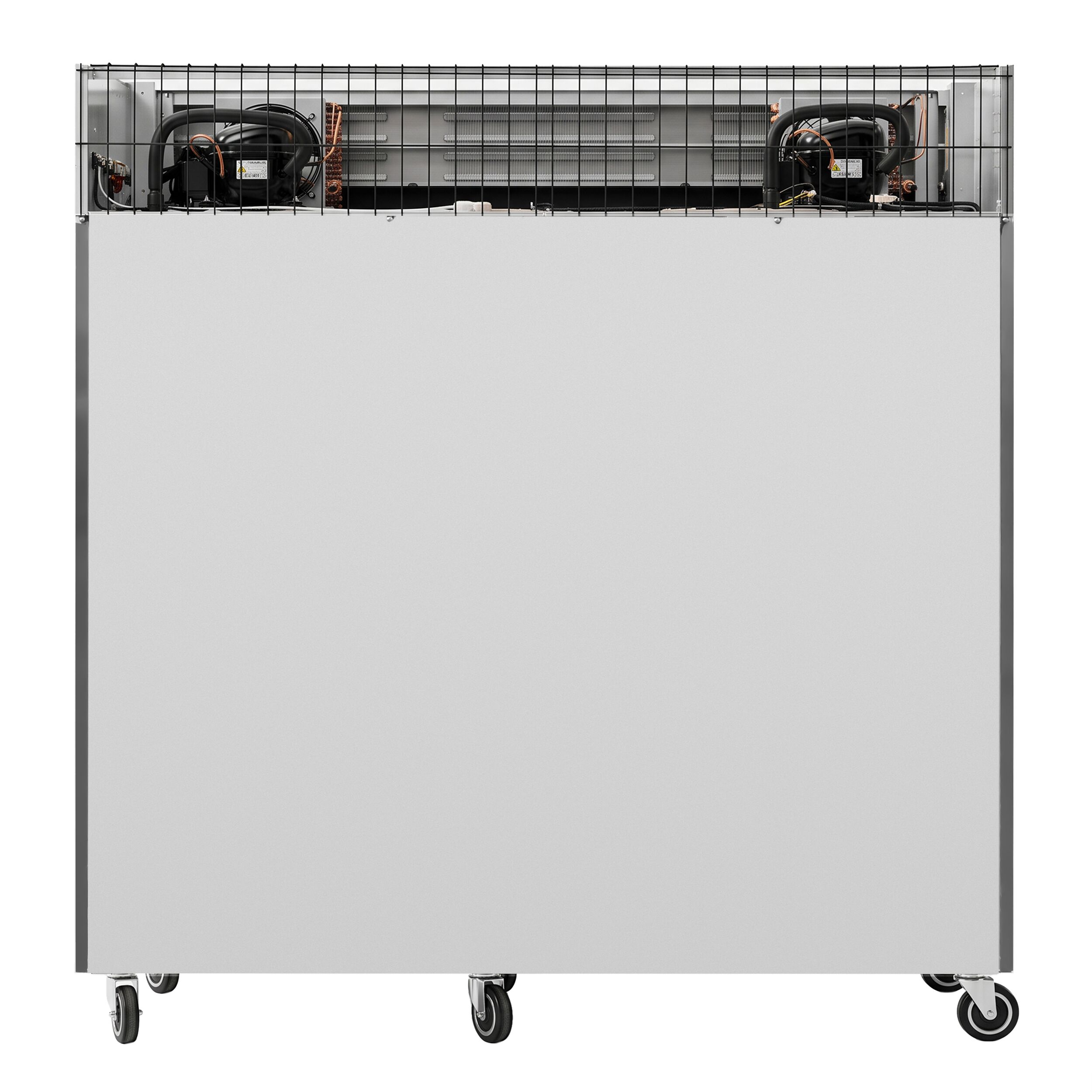 Storage freezer - Stainless steel ECO - GN 1/1 - 2500 litres - with 6 half doors