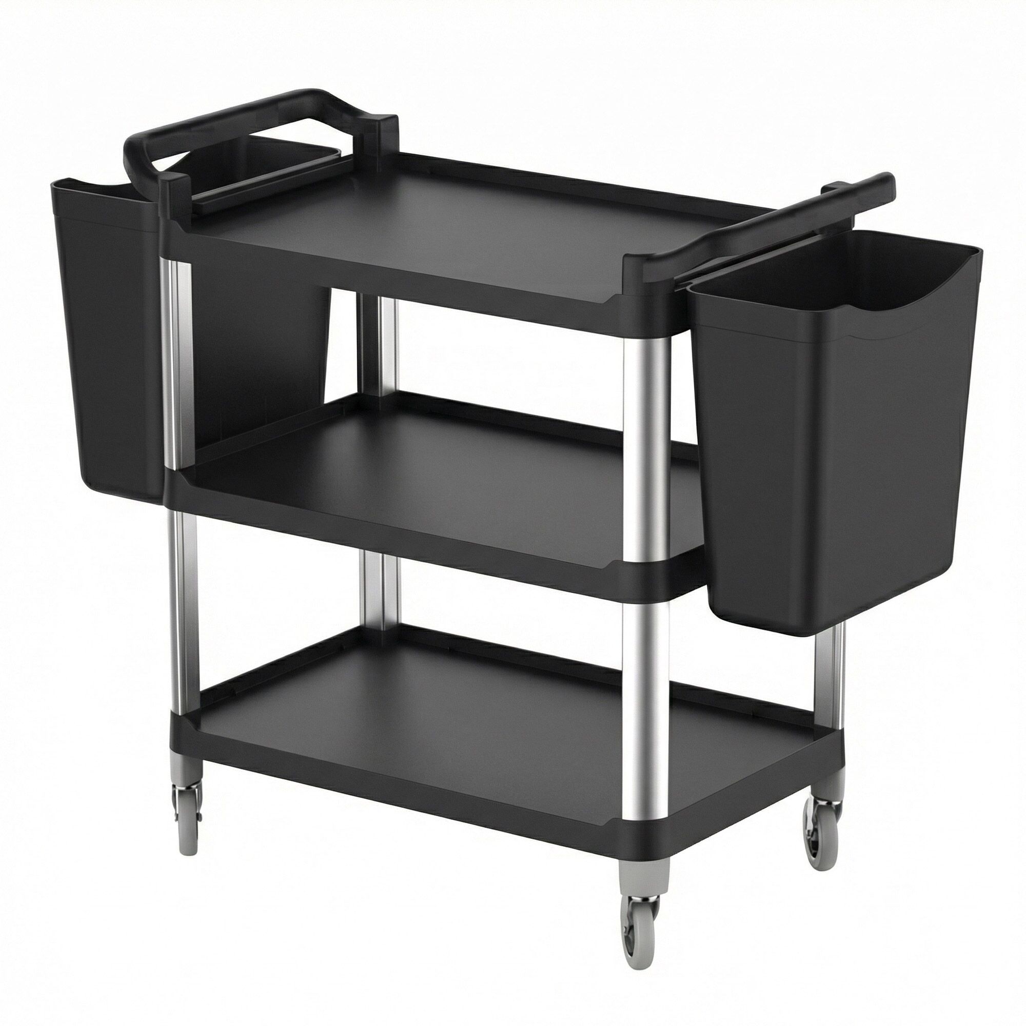 (2 Pièces) Poubelle pour Chariot de Service - Compatible avec SWKP2 et SWKP3