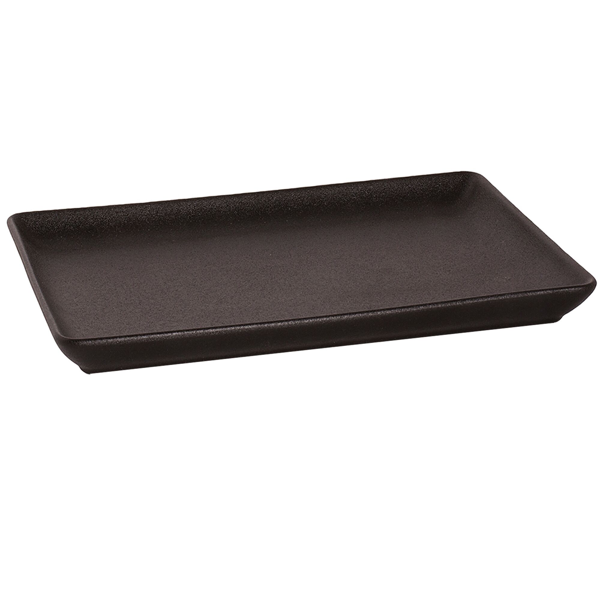 (12 pcs) UNIVERSE - Plateau Maastricht - Rectangulaire - 240x170mm - Noir