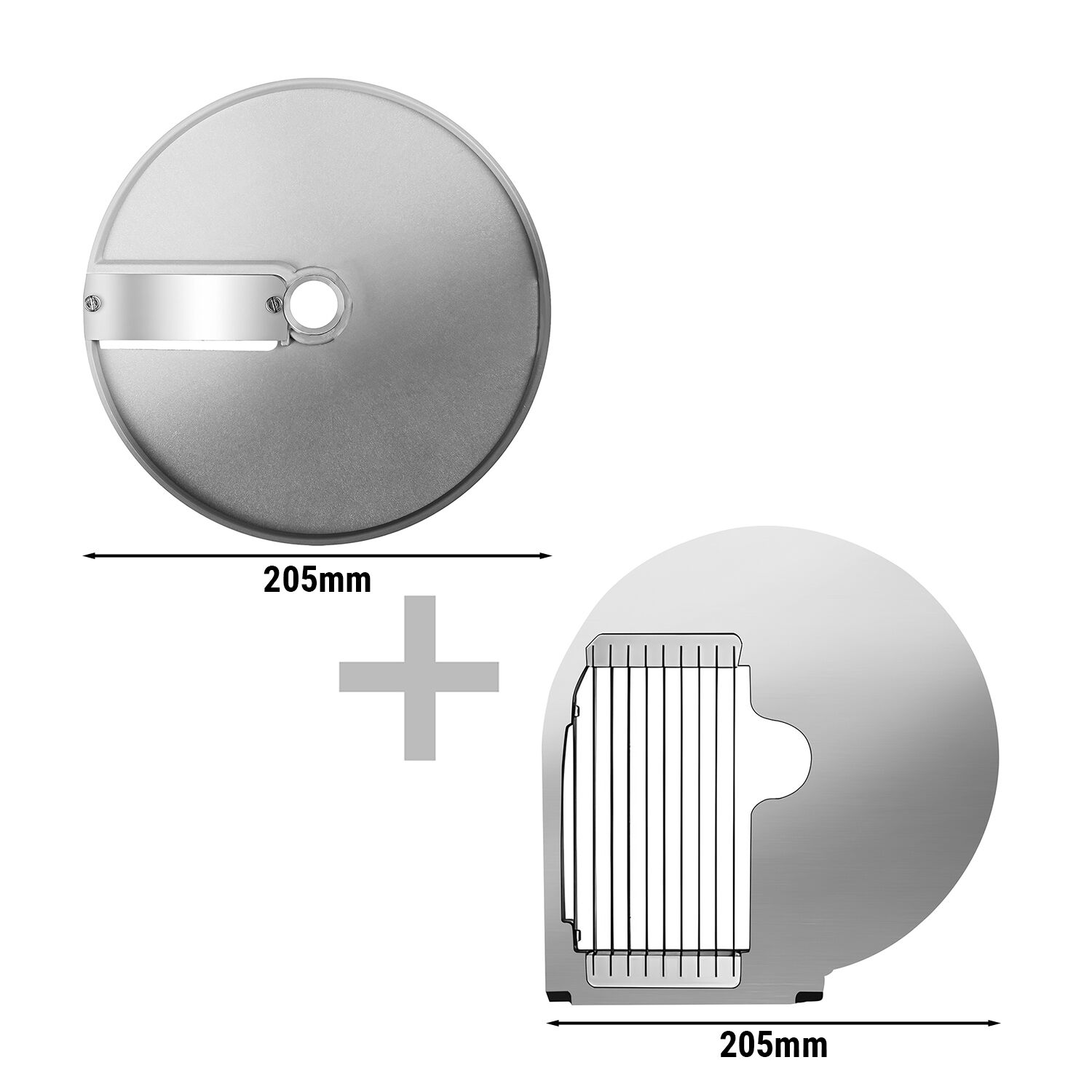 Schneidescheiben-Set für Gemüseschneider GEH, GEH5 & GEH5R - Pommes & Stäbchen - 8x8mm