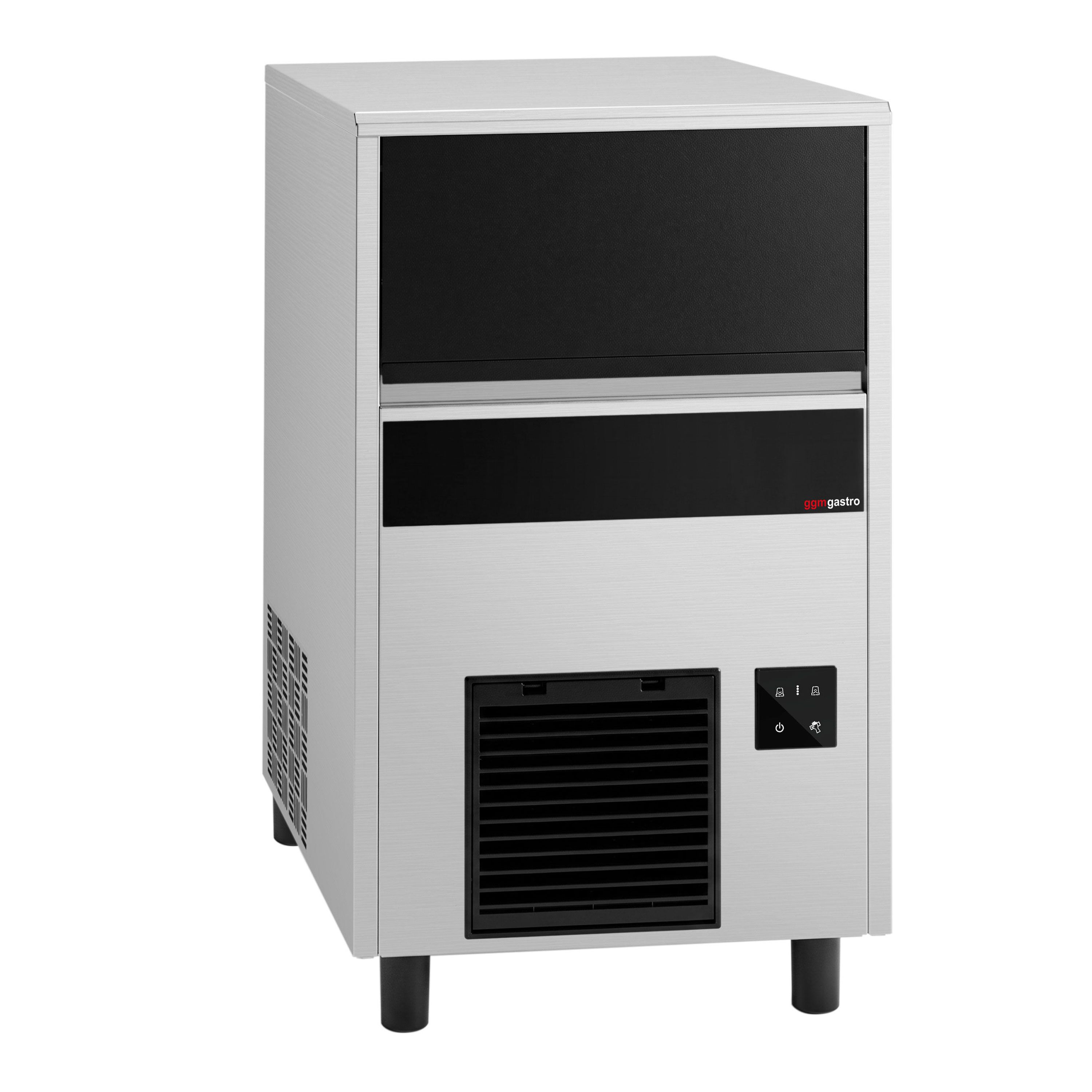 Commercial Ice Machine - Bullet - 57 kg/24 h - with Drain Pump