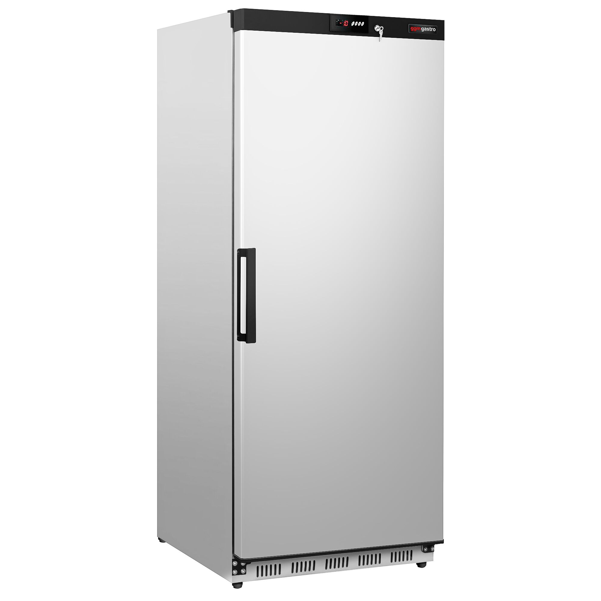 Frysskåp i rostfritt stål PREMIUM - 600 l - −25/−10 °C - 1 dörr - 6 hyllor