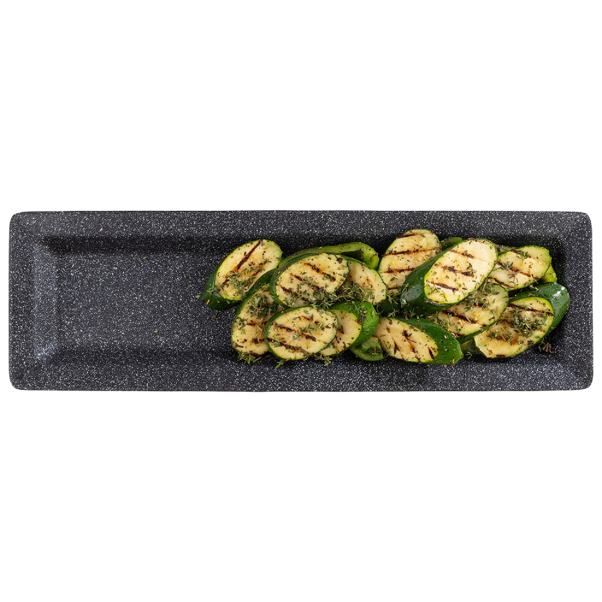 (6 pièces) Plateau GN 2/4 – FROSTFIRE – aluminium – Hauteur : 30 mm – Gris